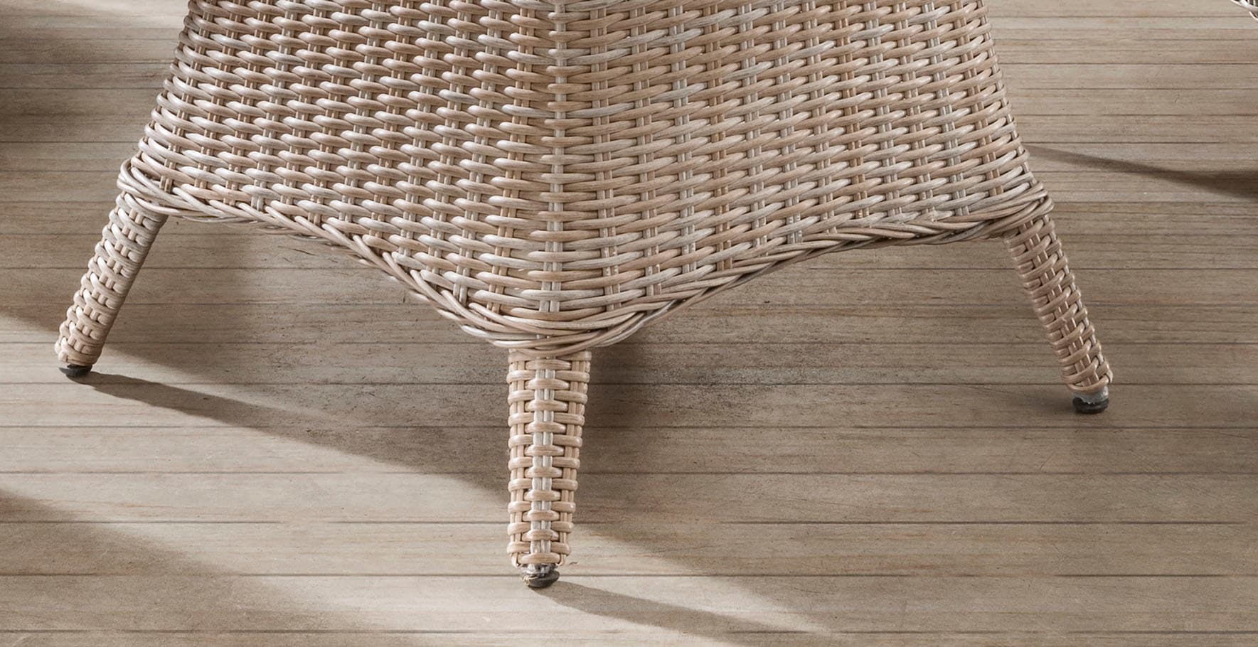 Destiny Garten-Essgruppe »PALMA LUNA«, (9 tlg., 4x Hochlehner, 1x Tisch, inkl. Auflagen), Aluminium, Polyrattan