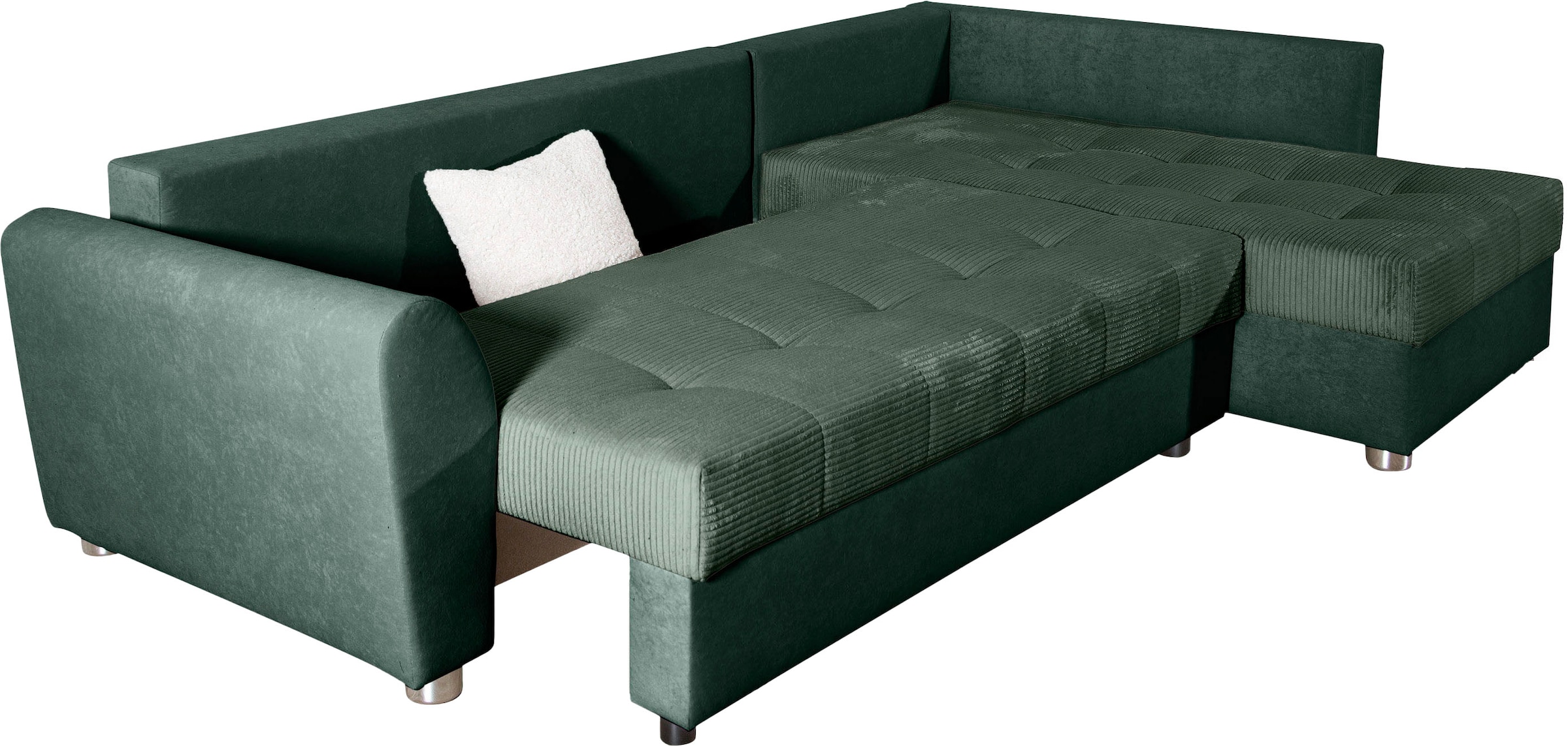 COLLECTION AB Ecksofa »JANA XL-Sofa L-Form«, inkl. Bettfunktion, Bettkasten und Bonnelfederkern