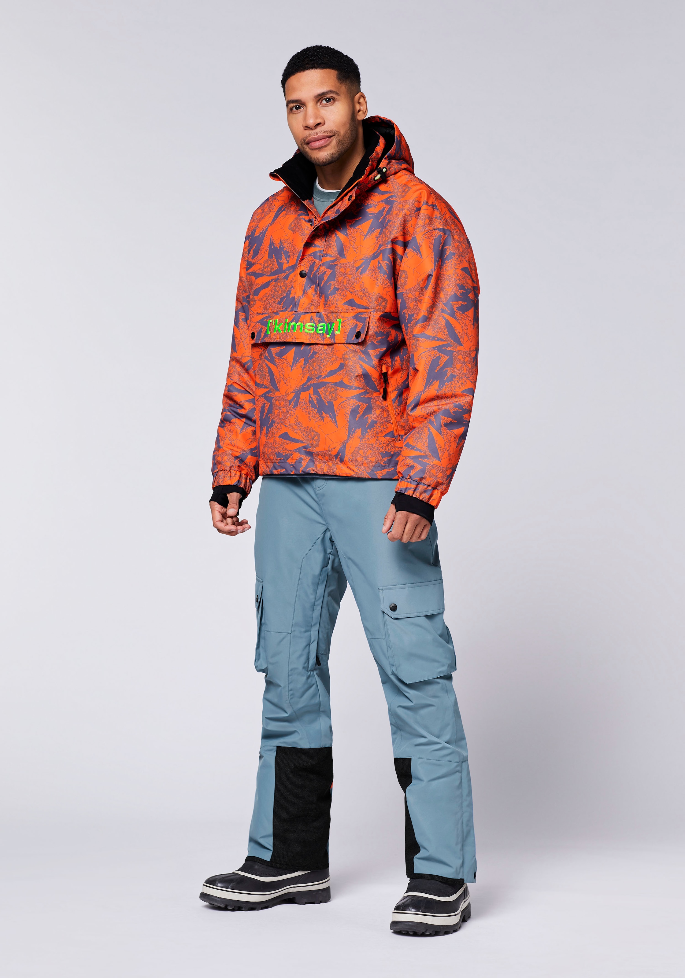 Chiemsee Outdoorjacke »ORNG/PURPLE AOP«