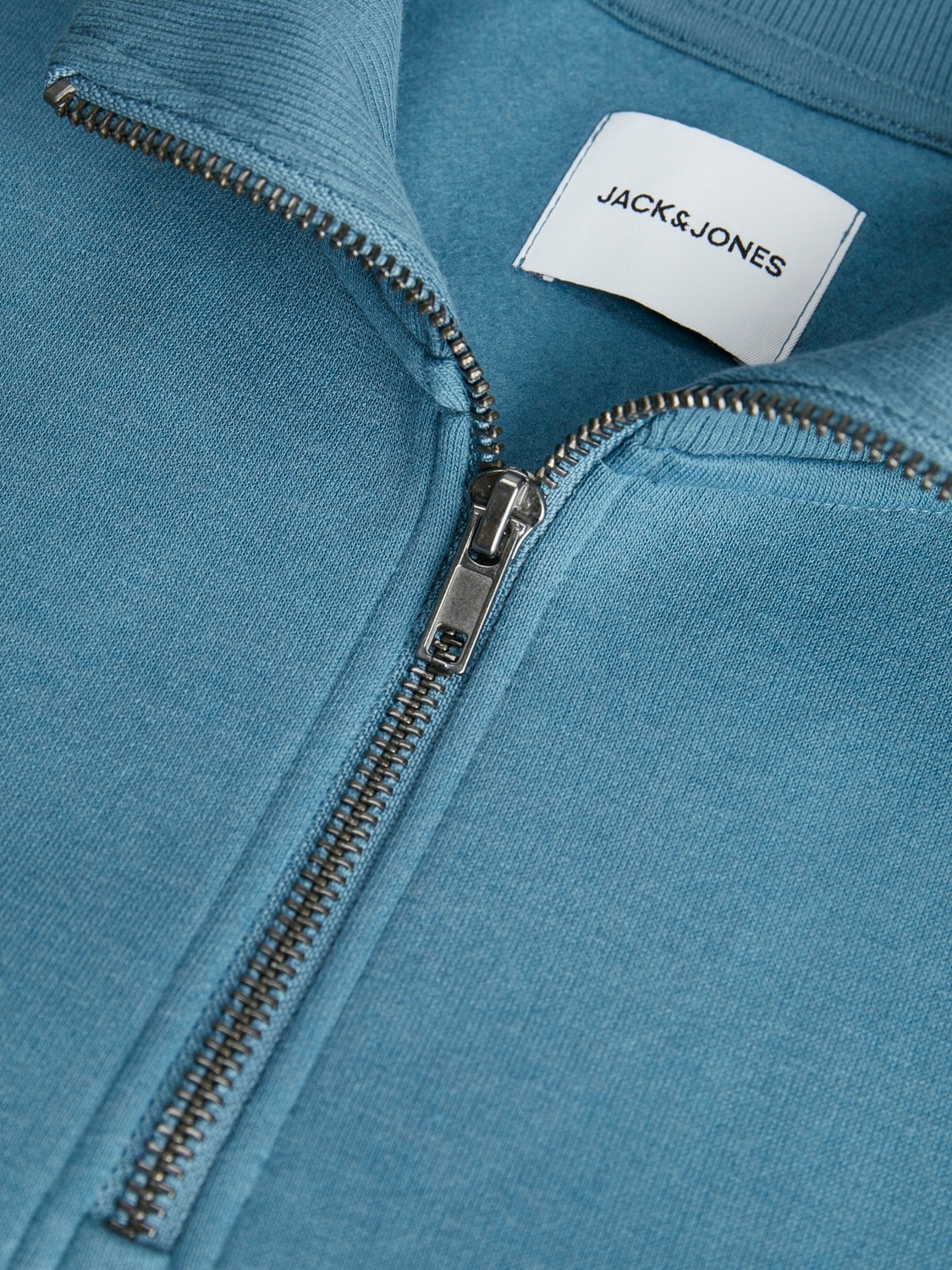 Jack & Jones Sweatshirt »JJEBRADLEY SWEAT HALF ZIP NOOS«, mit Troyer Kragen