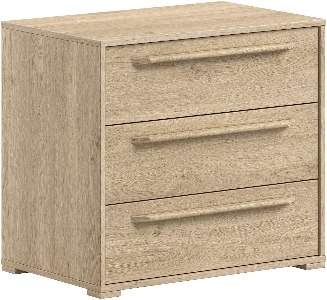 Vipack, Schubkastenkommode »SAM mit 3 geräumigen Schubladen und viel Stauraum« (B/H/T ca. 67,7x61,7x43 cm) Schubladen mit Soft-Close, Pflegeleichte 