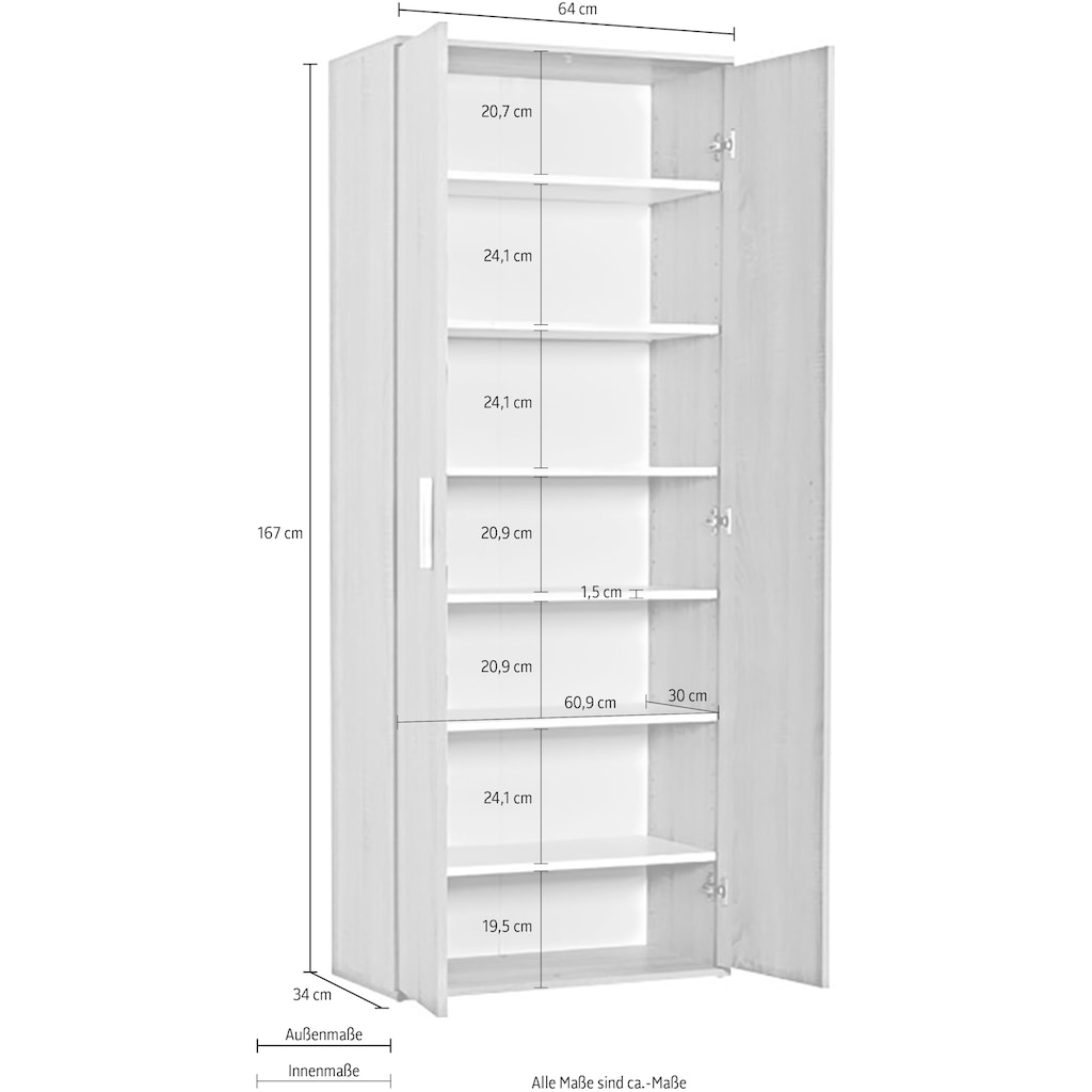 Procontour Mehrzweckschrank »Clara«