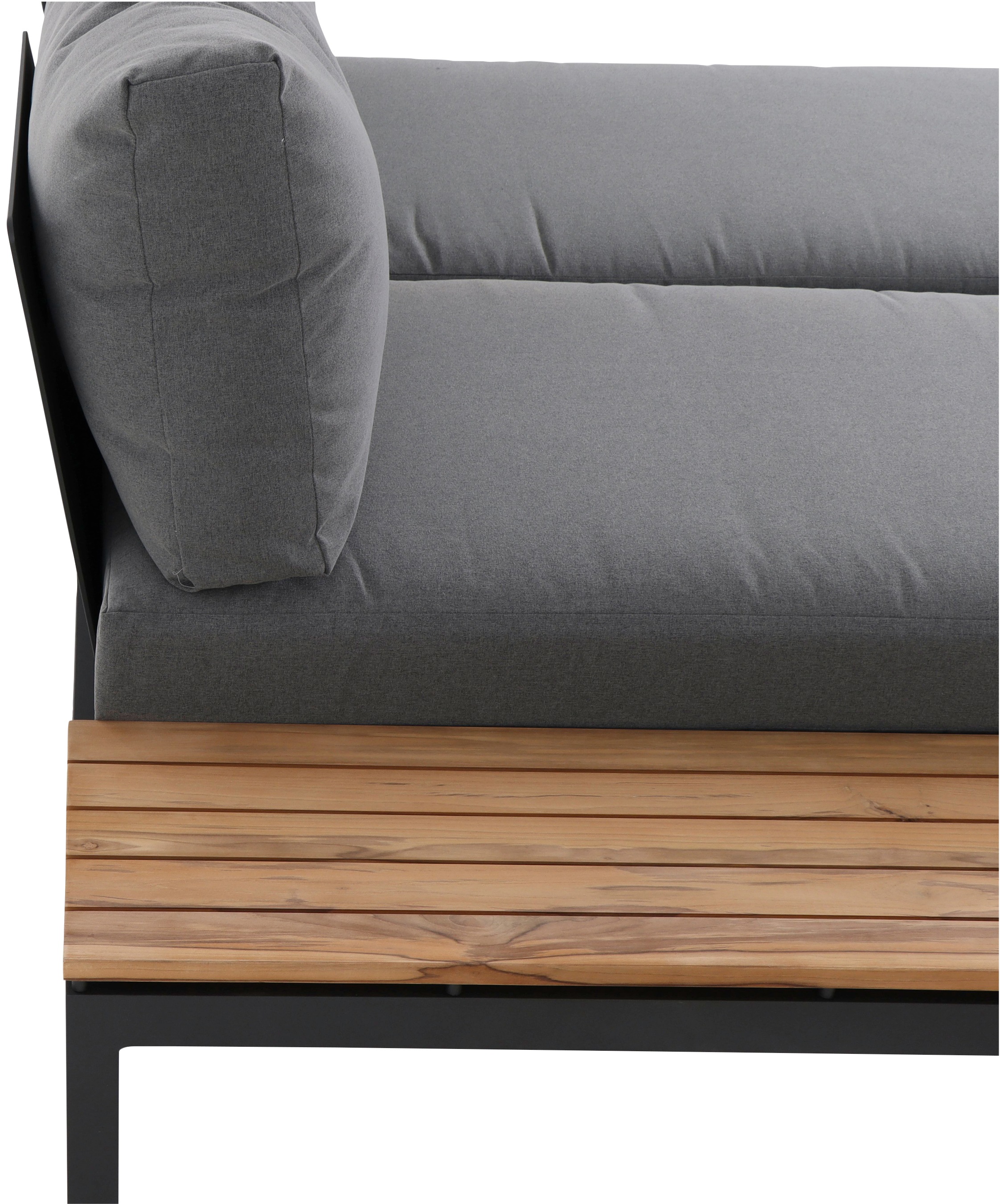 Siena Garden Loungesofa »Alvida«, Recamiere links, BxTxH: 102x177x84 cm