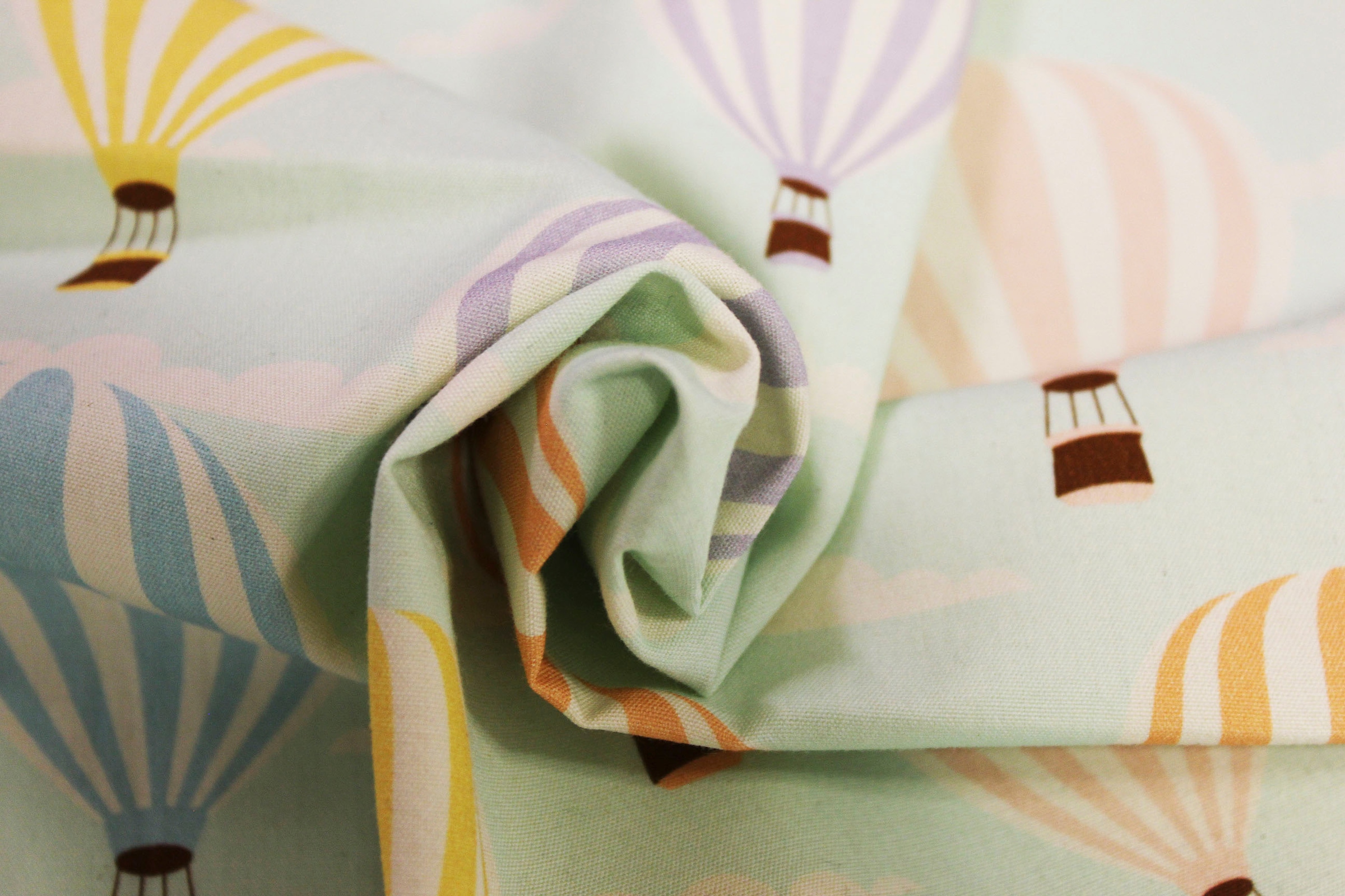 Adam Vorhang »Balloons« Kräuselband 1 Stk. tlg. aus 100% Bio-Baumwolle