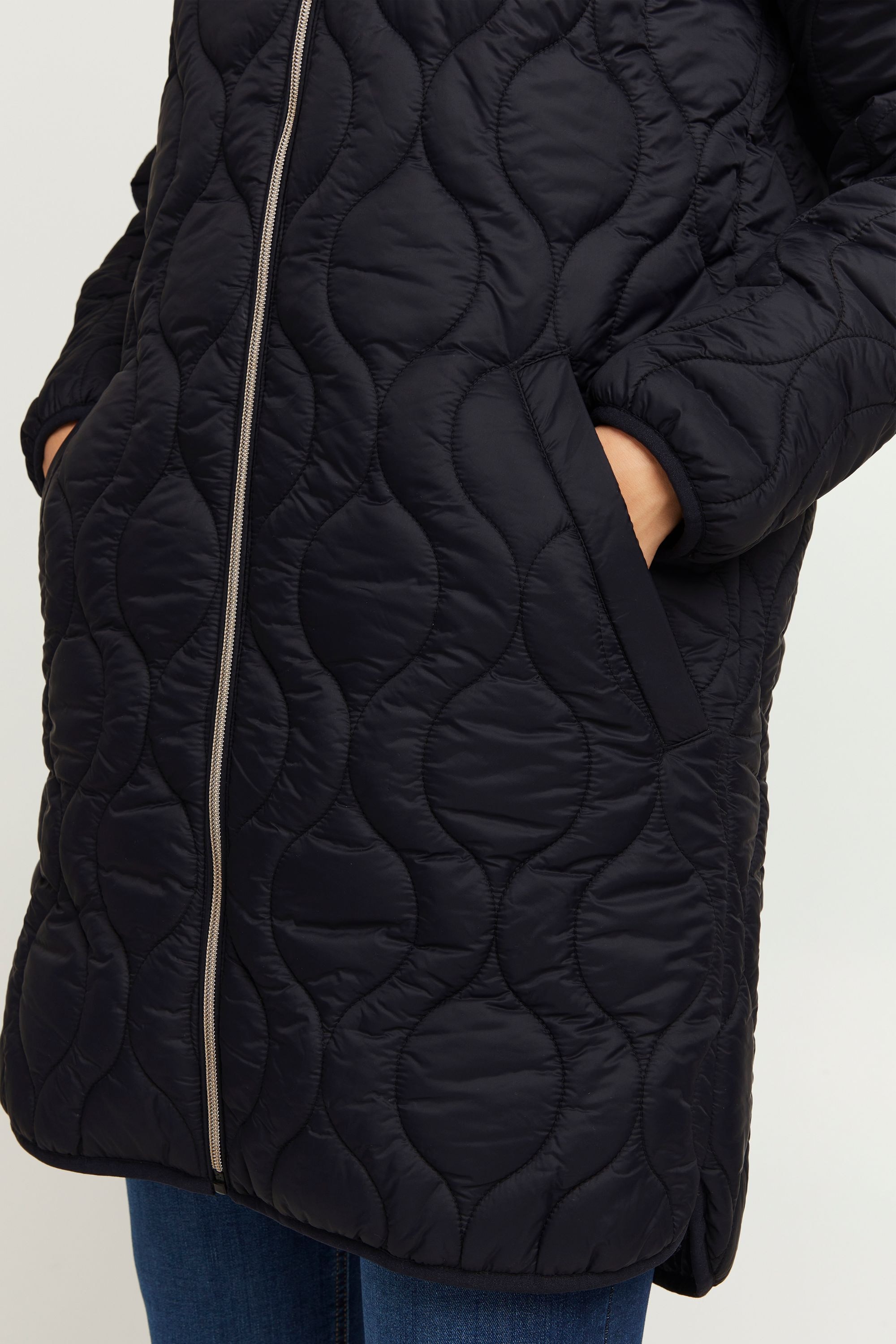 fransa Steppjacke »Steppjacke FRPadma«, mit Kapuze