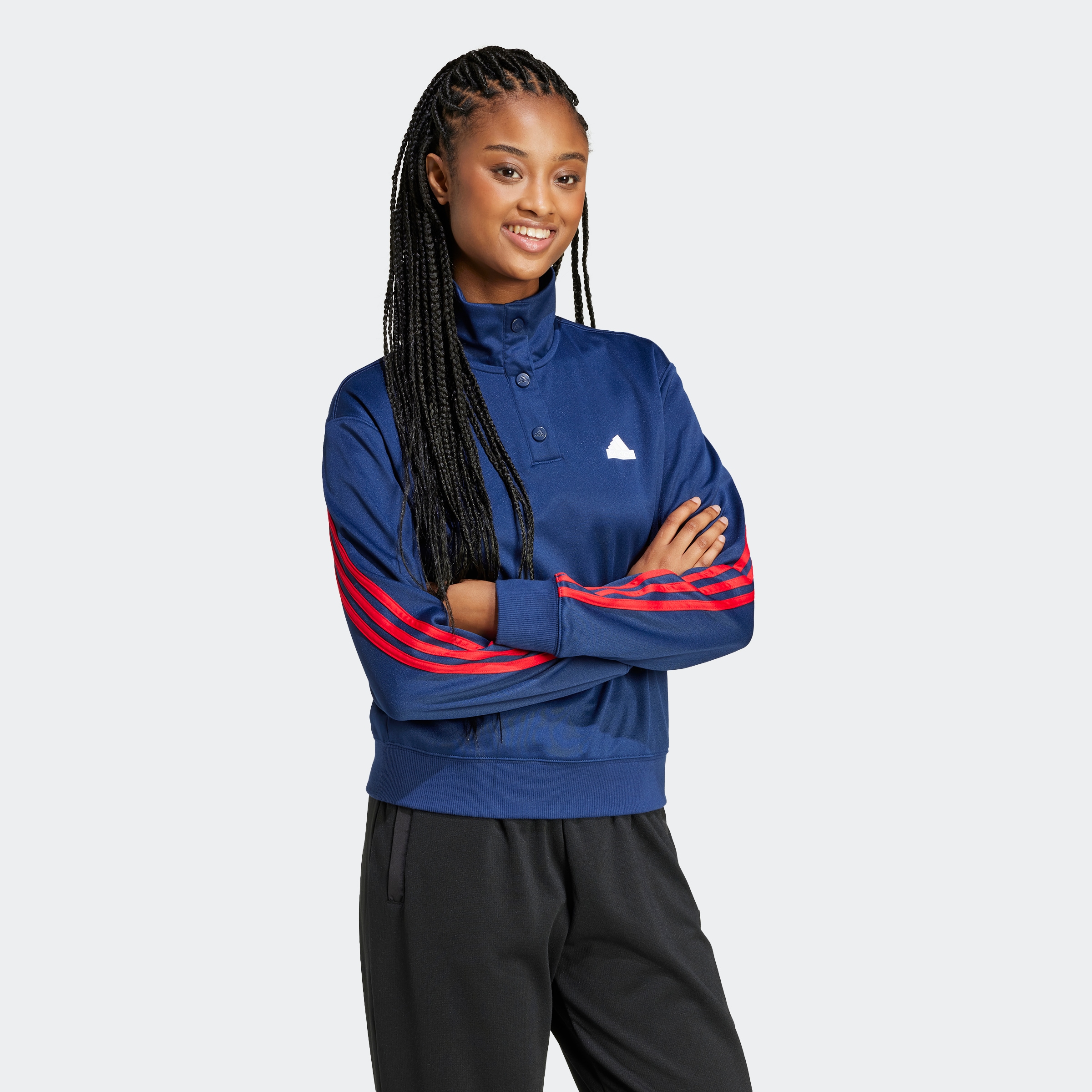 adidas Sportswear Sweatjacke »W ICONIC 3S TT«