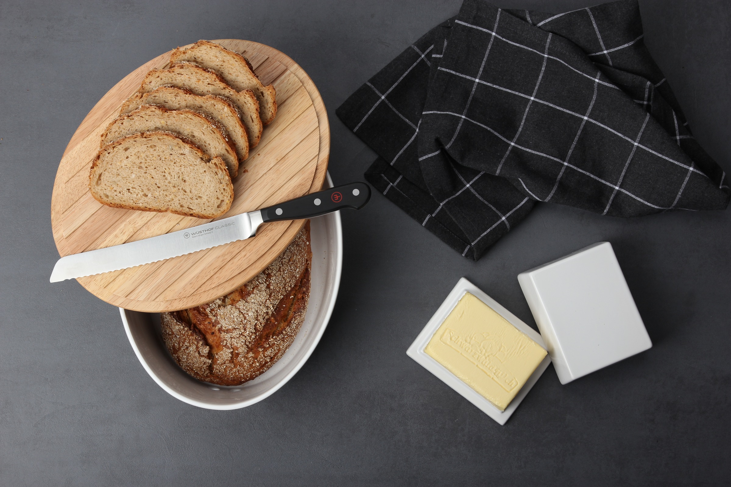 Continenta Butterdose für 250g Butter, 12x10x6cm