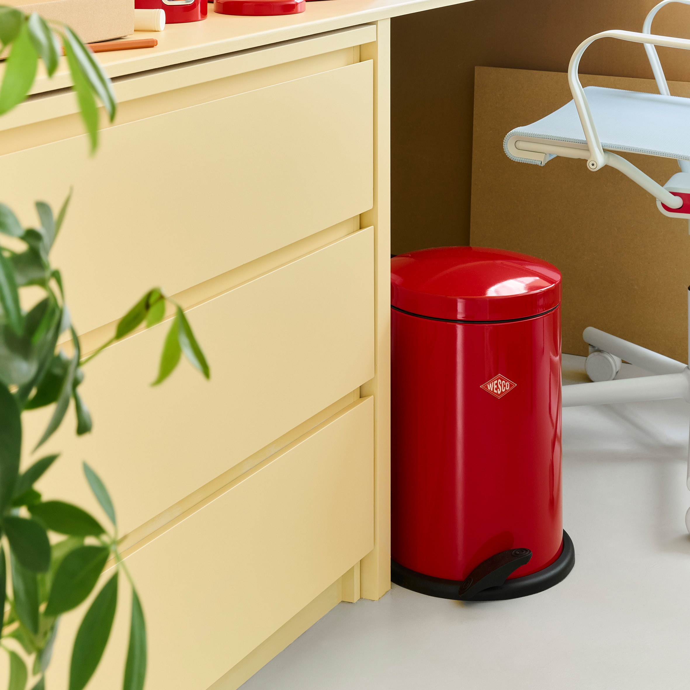 WESCO Mülleimer »116 Alpha« 1 Behälter Tretabfallsammler, 13 Liter