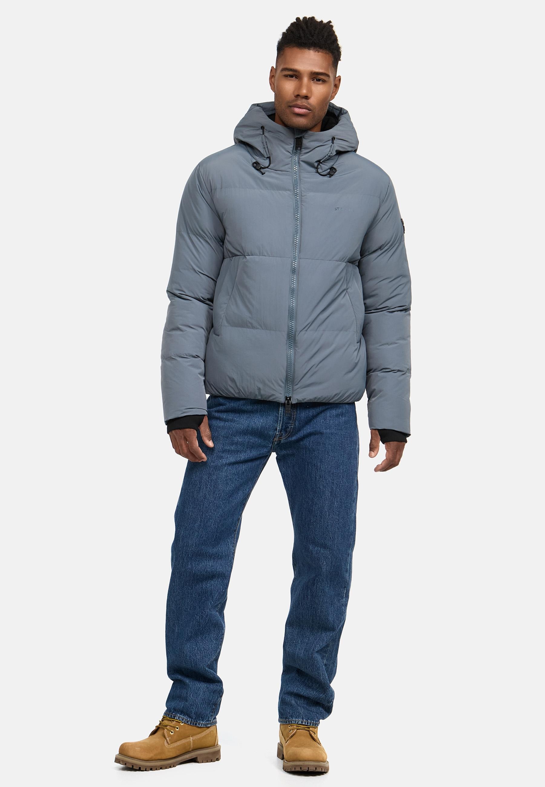 Stone Harbour Steppjacke »Winterjacke Tayroos XX«, mit Kapuze, Gesteppte Herren Winterjacke mit Kapuze