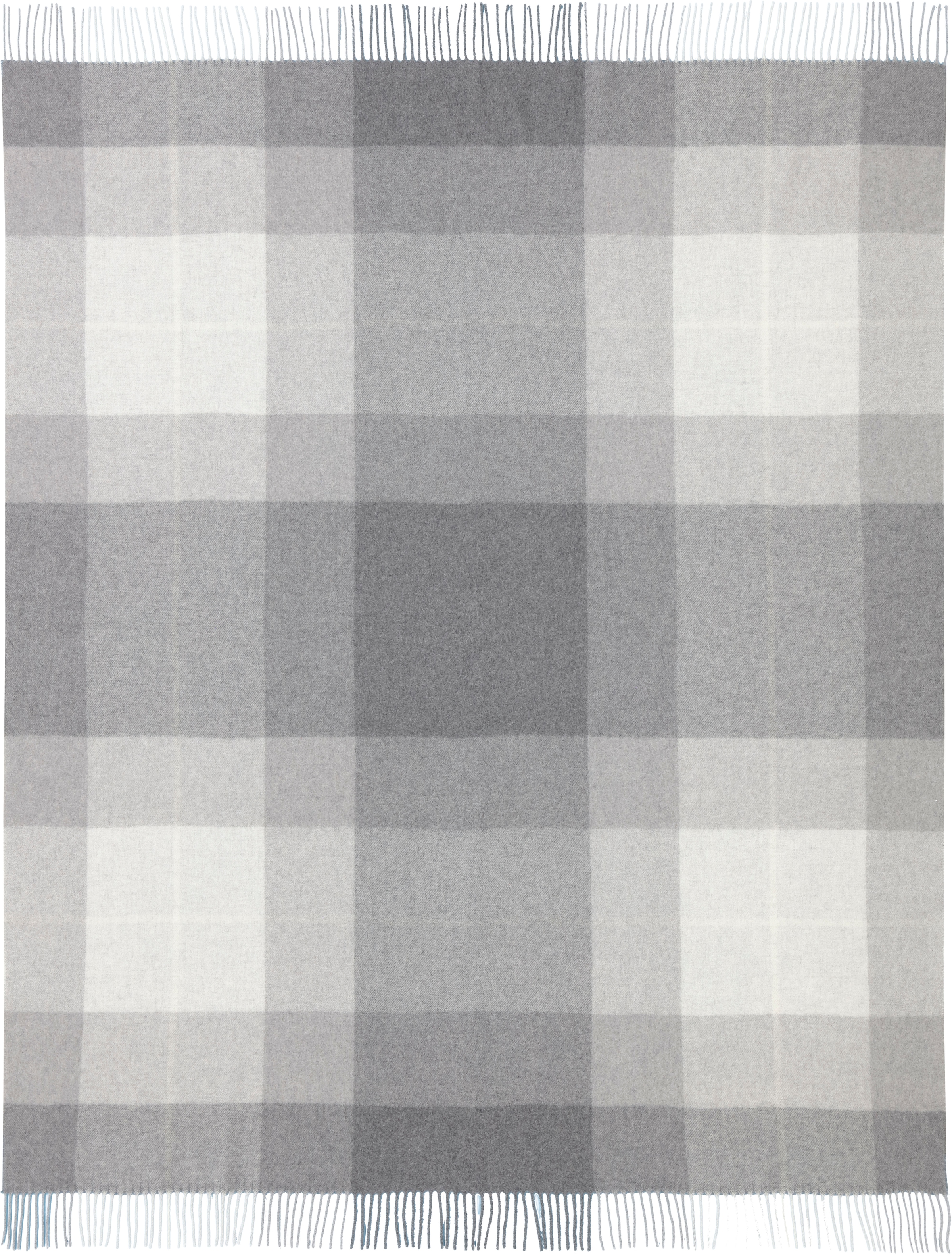 Biederlack Plaid »Britta«, im Karo-Look, Kuscheldecke