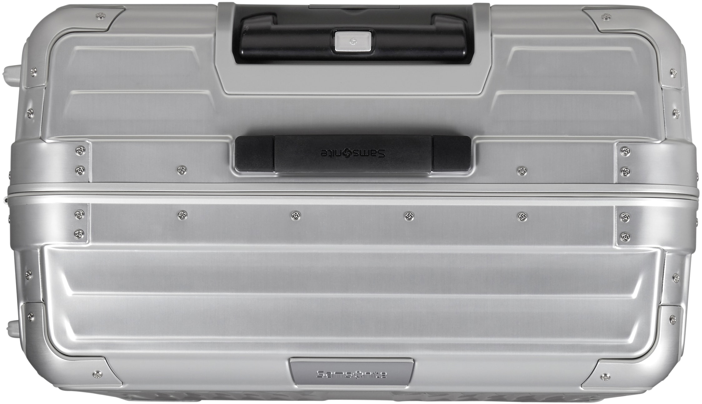 Samsonite Hartschalen-Trolley »LITE-BOX ALU«, 4 Rollen, Hartschalenkoffer Premium-Aluminium Großer-Koffer TSA-Zahlenschloss