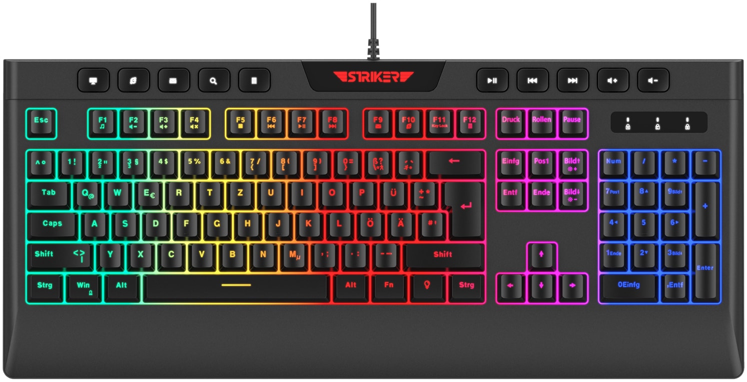 GAMEMAX Gaming-PC-Komplettsystem »GigaDeal Striker 2795 AMD Ryzen 5 9600X WAK 16GB DDR5 1TB SSD RX 9070« 32 ″ AMD Ryzen 5 Radeon™ RX 9070 16 GB RAM 1.000 GB SSD Windows 11, DDR5 RAM + Gigabyte GS32QCA LED-Monitor Curved, 80 cm 32"