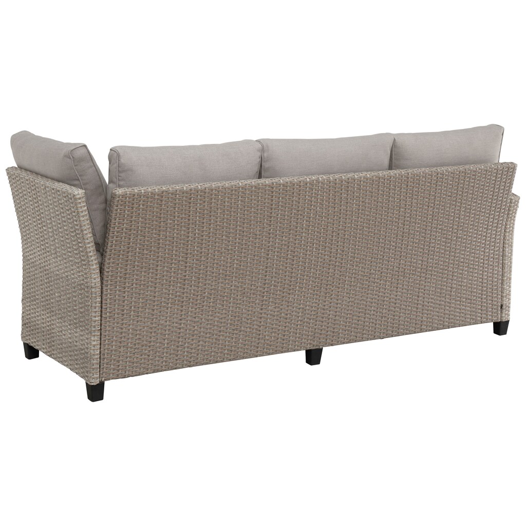 KONIFERA Gartenlounge-Set »Rotterdam«, (20 tlg.), 3 Sofas, 2 Hocker, Tisch 120x82 cm, Polyrattan