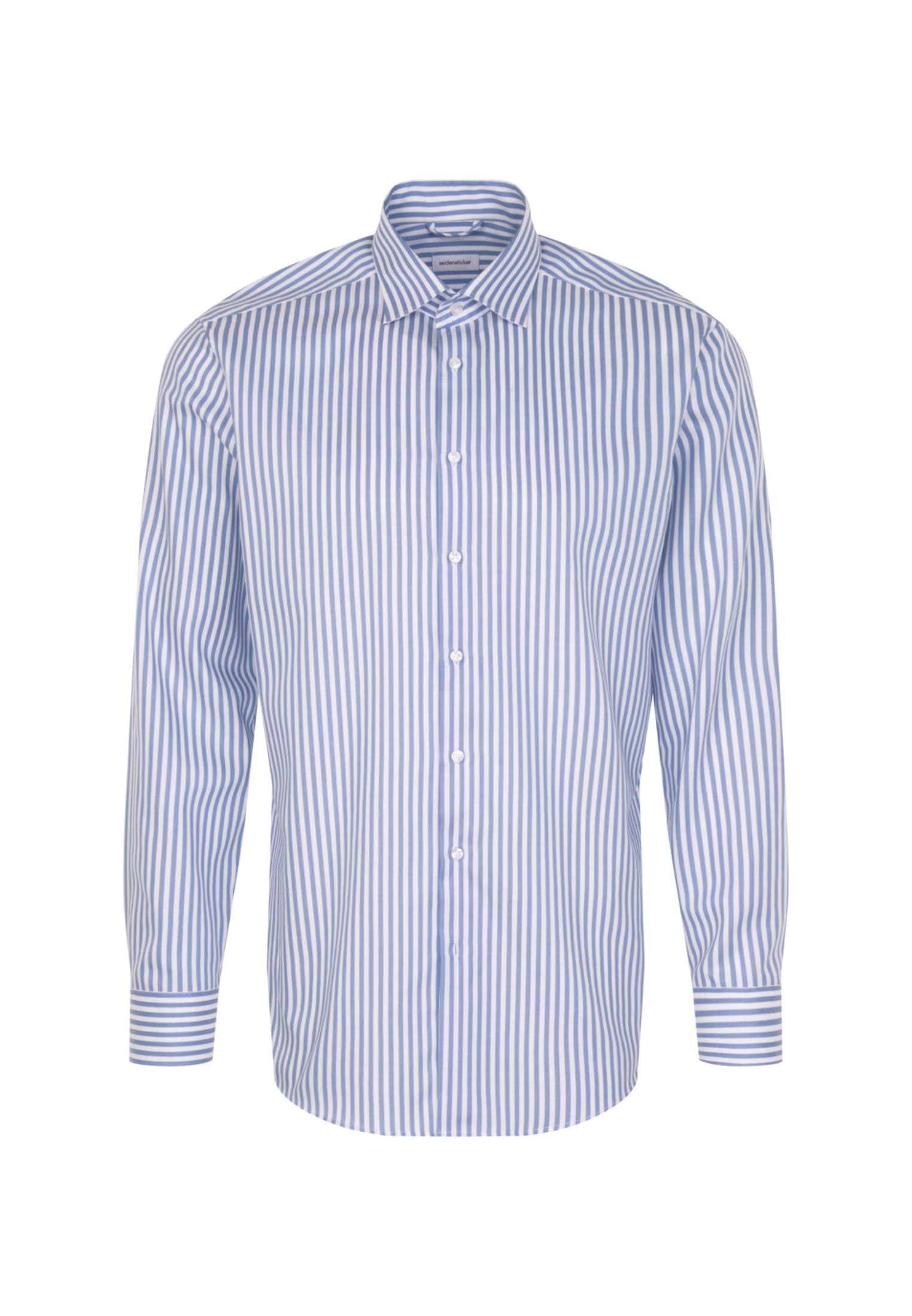 seidensticker Businesshemd »Schwarze Rose« Regular 1/1 Extra lang Kentkragen Gestreift