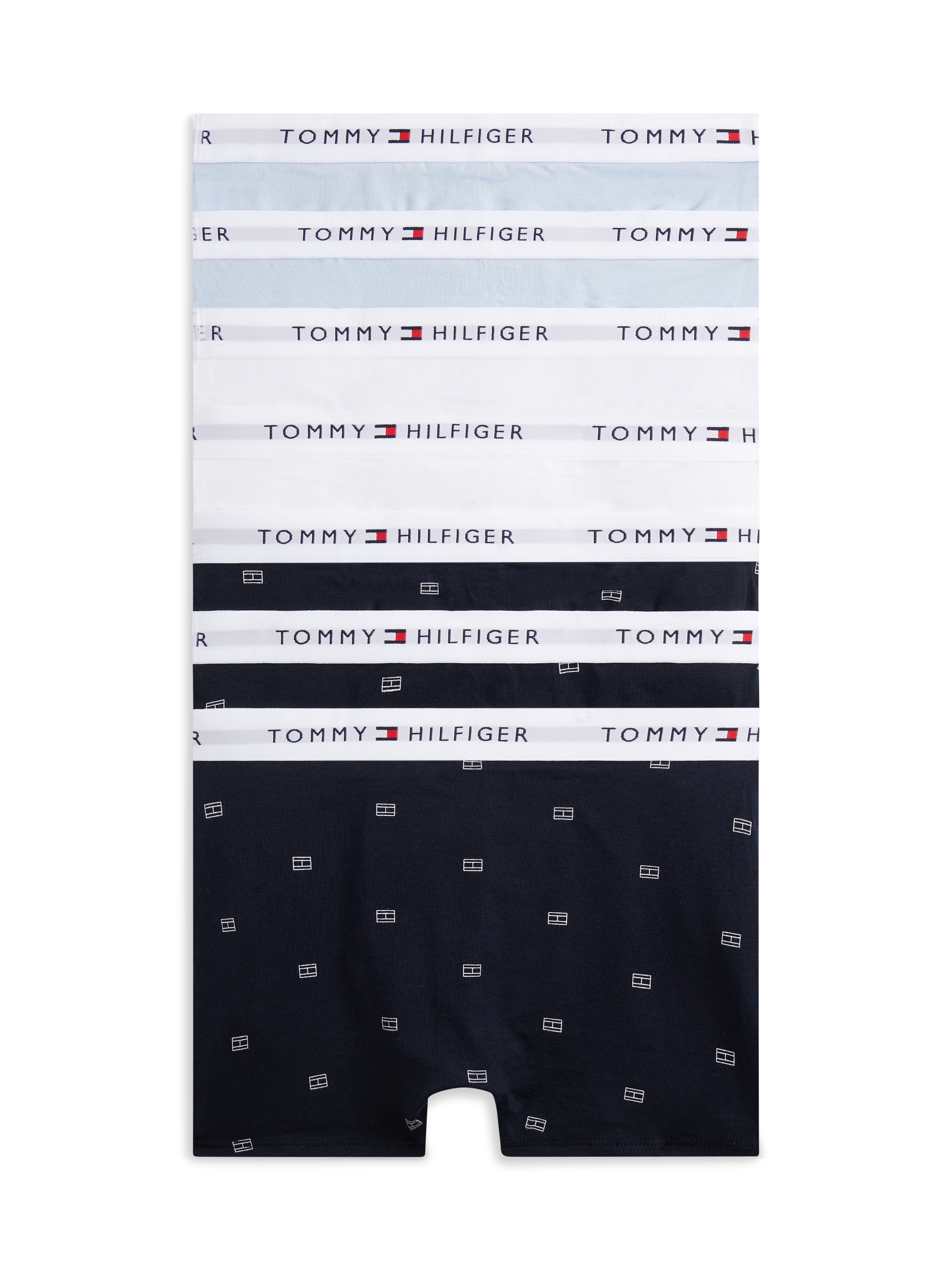 Tommy Hilfiger Underwear Trunk »7PK TRUNK PRINT« Packung, 7er, 7 Stk. mit Logo-Stretchbund