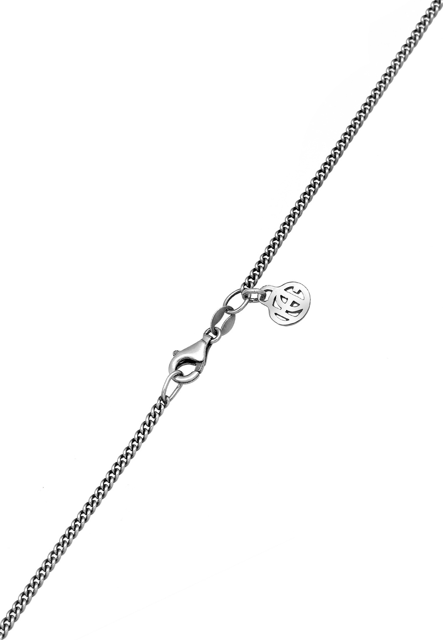 HAZE & GLORY Kette mit Anhänger »Halskette Sternzeichen Waage Kordelkette 925 Silber«