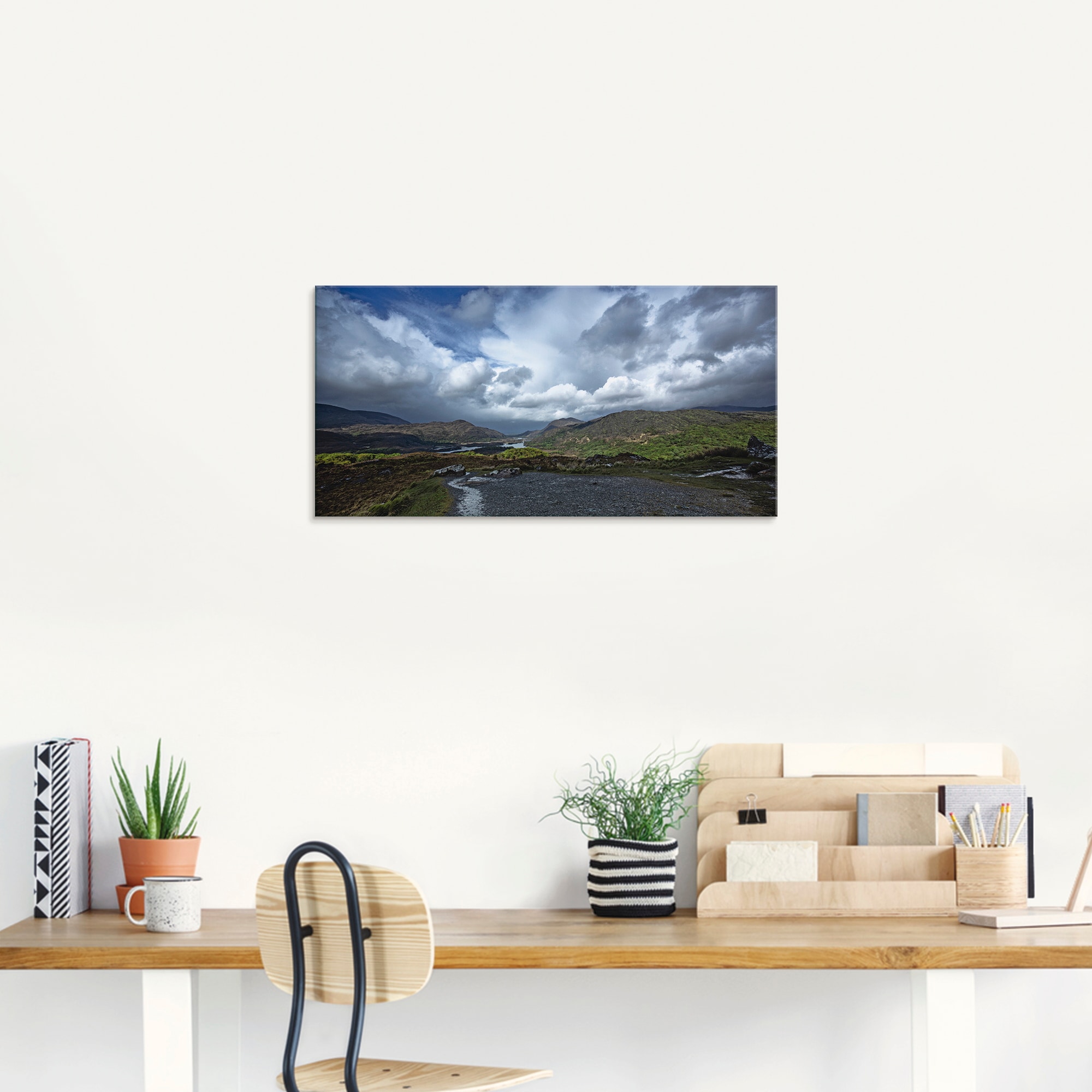 Artland Glasbild »Irland - Natur pur«, Europa, (1 St.), in verschiedenen Größen