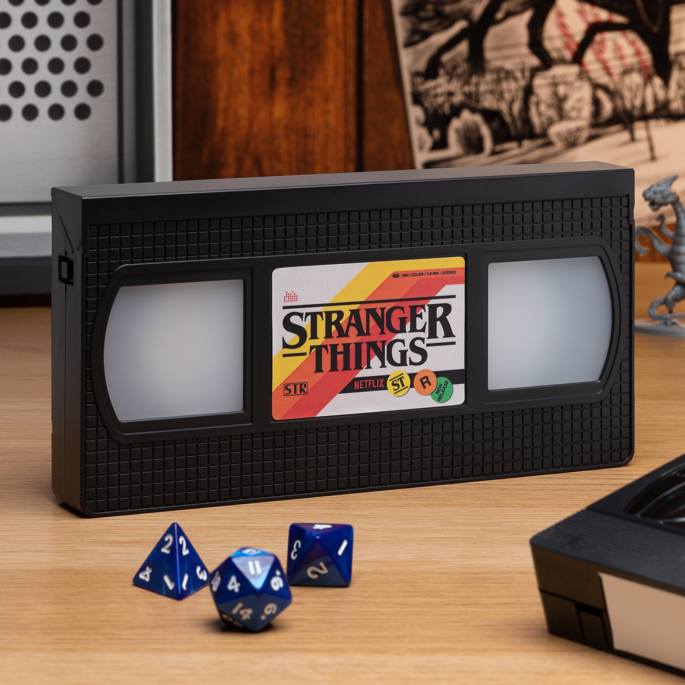 Paladone LED Dekolicht Logo Jahren 3 | XXL »Stranger VHS Leuchte« mit kaufen online Things Garantie