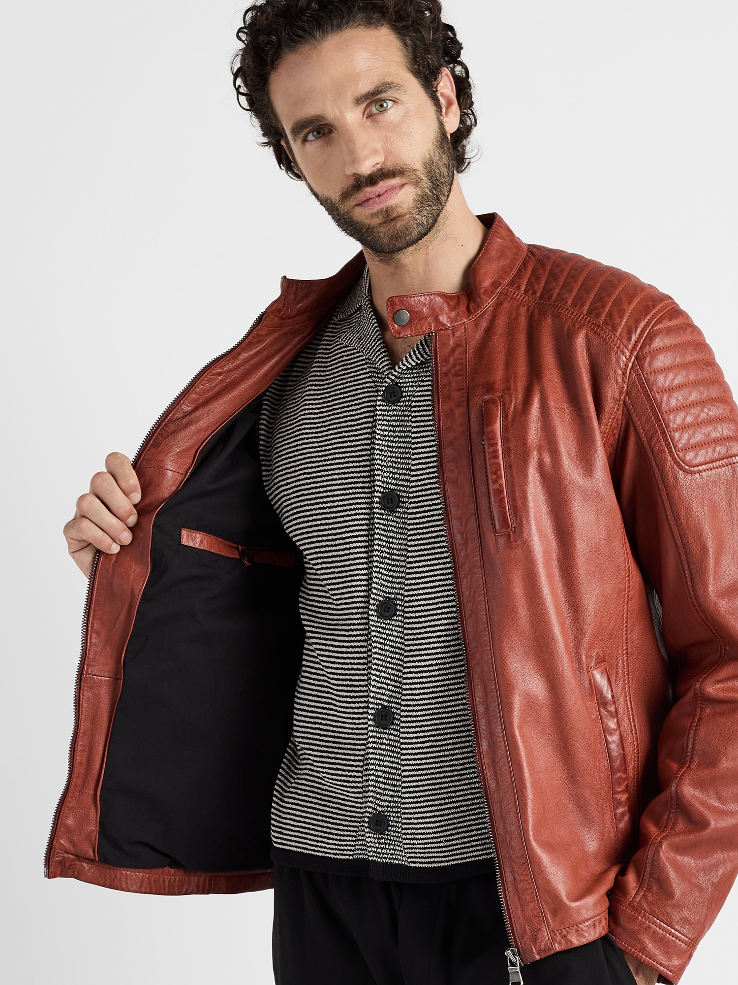 JCC Bikerjacke »Lederjacke 31020346«