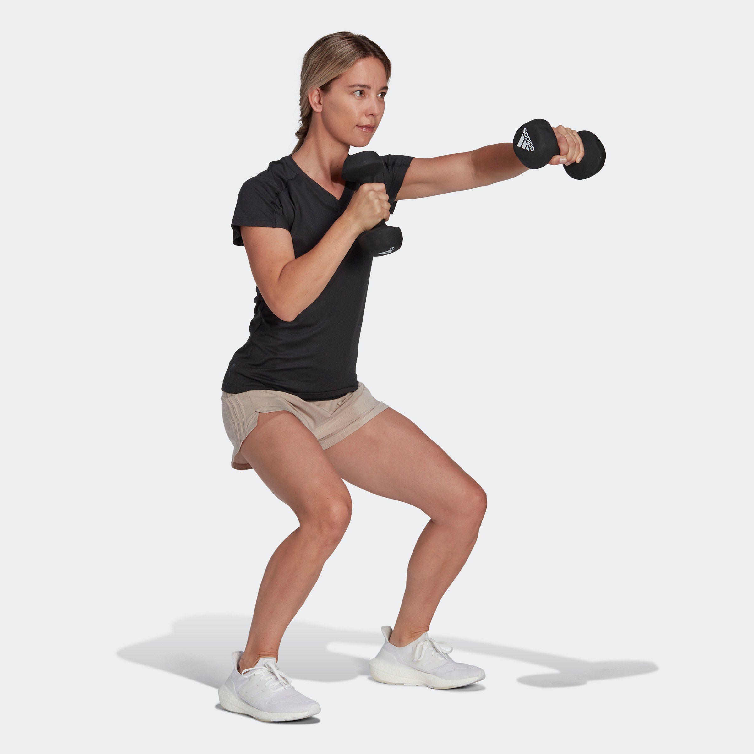 adidas Performance T-Shirt »AEROREADY TRAIN ESSENTIALS MINIMAL BRANDING V-NECK«, Trainingsshirt, feuchtigkeitsabsorbierend mit V Ausschnitt