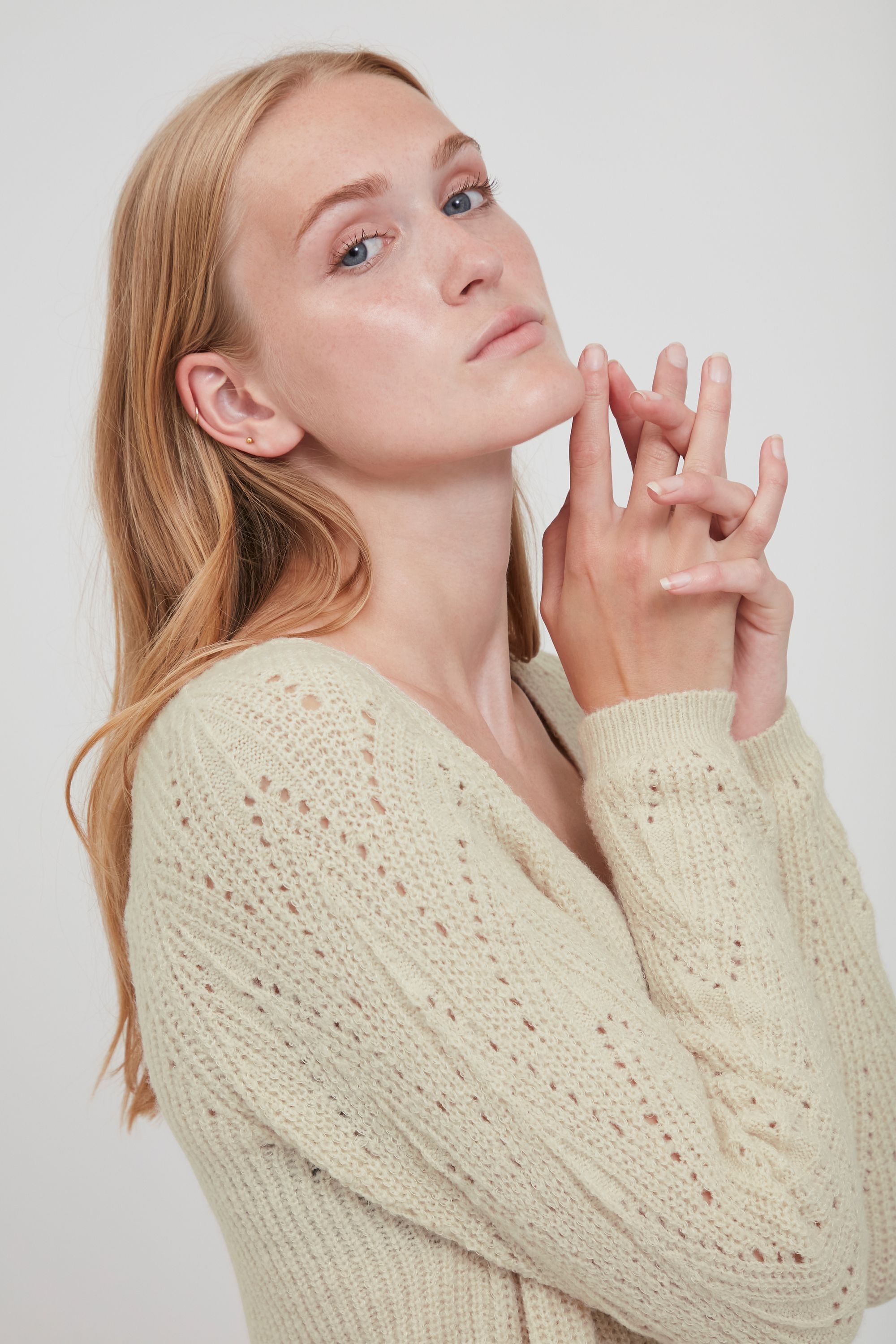b.young Strickfleece-Pullover »Strickpullover BYOmikka«