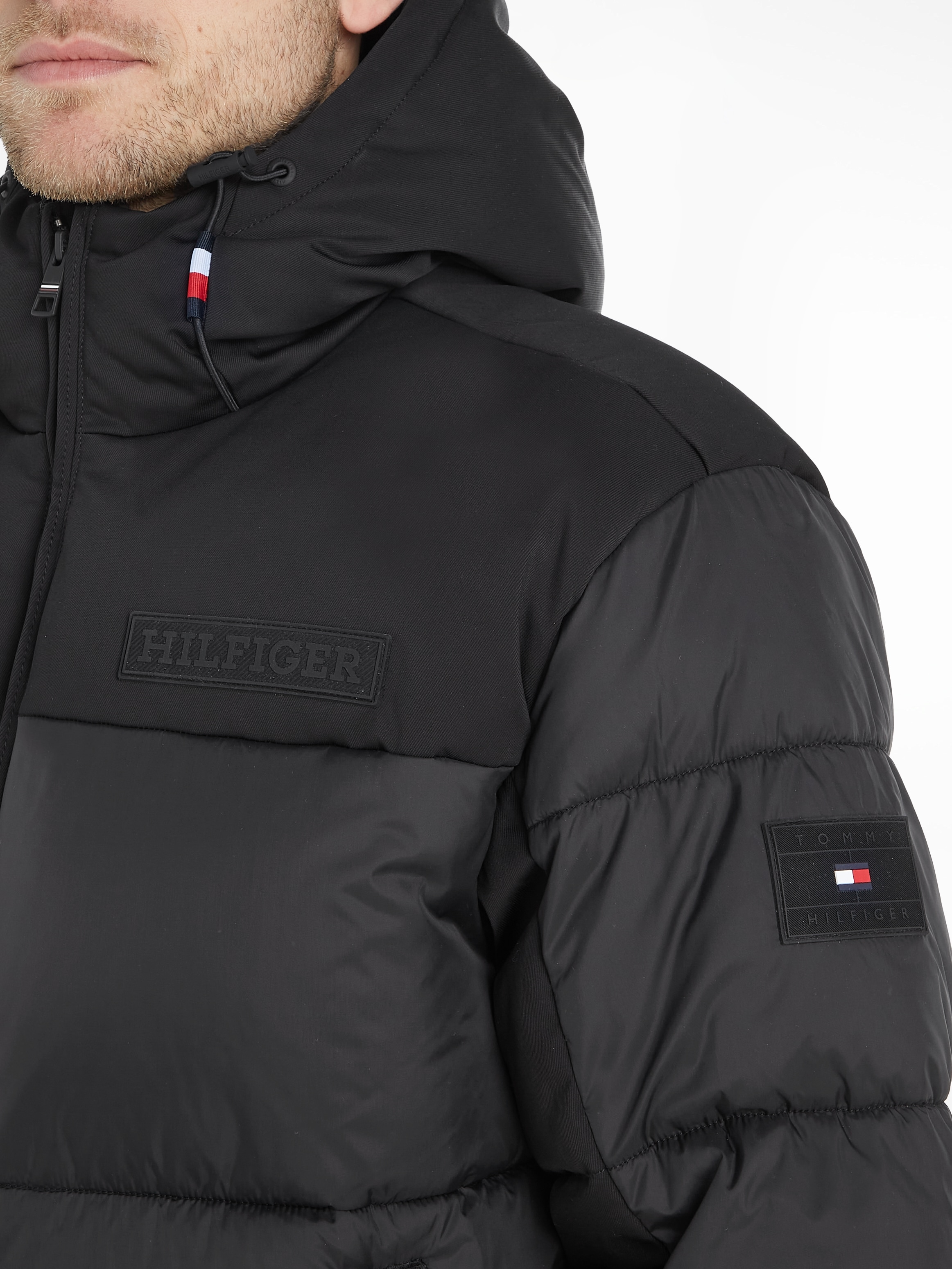 Tommy Hilfiger Steppjacke »NEW YORK HOODED JACKET«, mit Kapuze