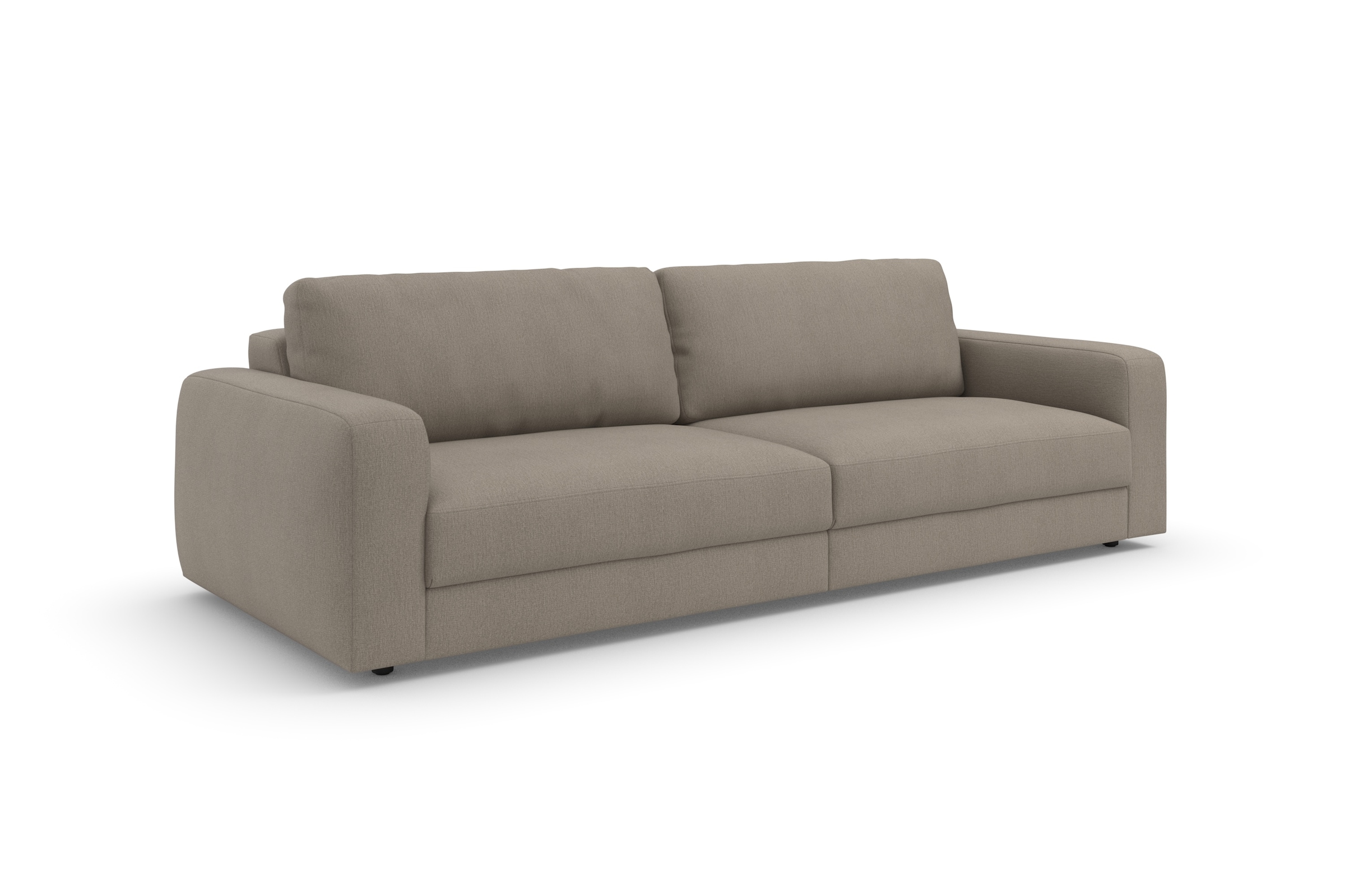 TRENDMANUFAKTUR Big-Sofa »Bourbon, Designsofa,«, mit extra hohem Sitzkomfort, in trendigem Cord Bezug erhältlich