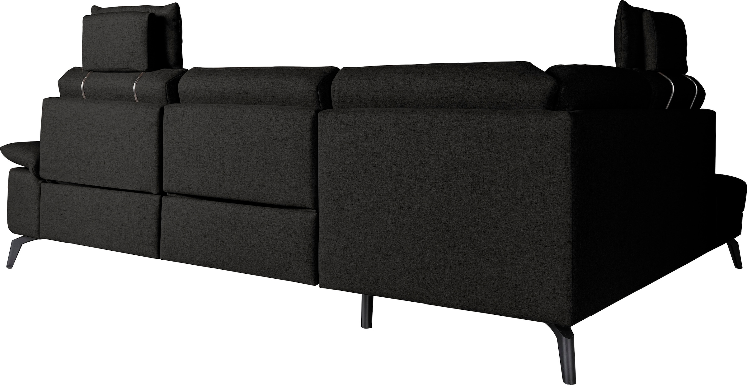 alina Ecksofa, inkl. Kopfstützen, wahlweise mit Relaxfunktion, Breite: 243 cm