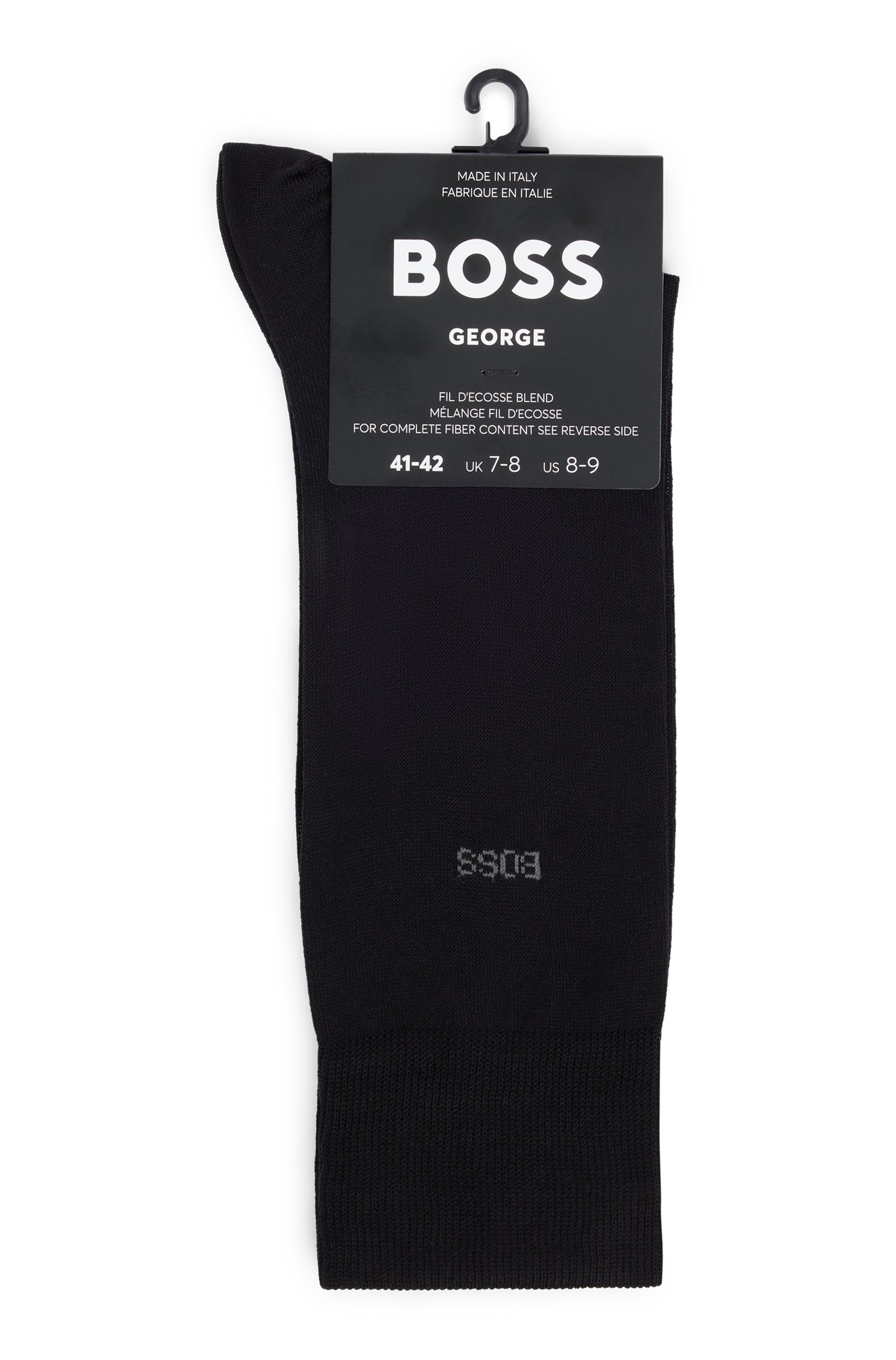 BOSS Businesssocken »George RS Uni MC«, (Packung), mit dezentem, eingestricktem BOSS Logo-Schriftzug