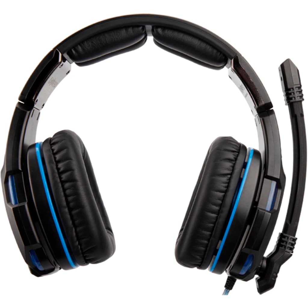 Sades Gaming-Headset »Knight Pro SA-907Pro«, Noise-Reduction, RGB-Beleuchtung