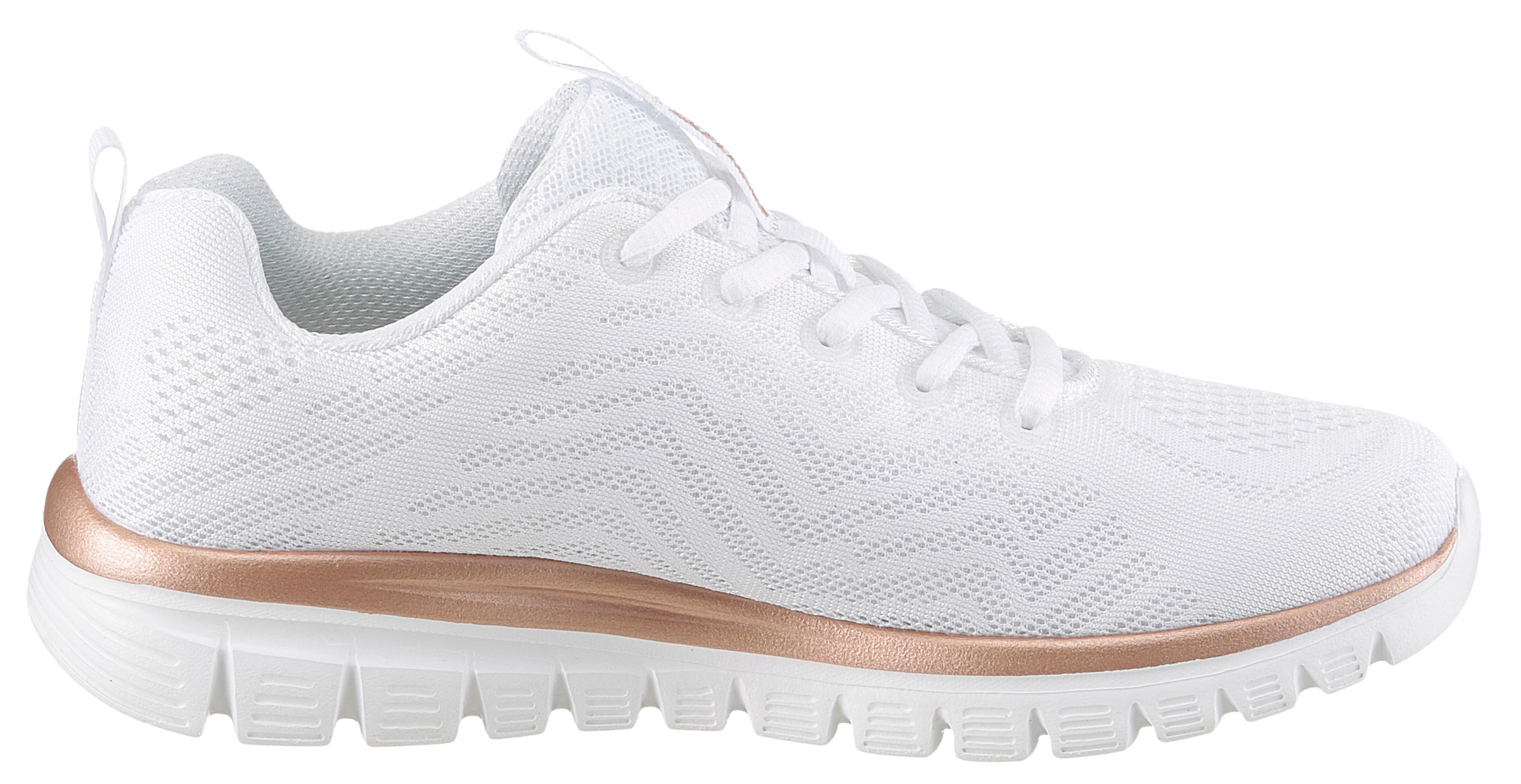 Skechers Sneaker »Graceful - Get Connected«  Freizeitschuh, Halbschuh, Schnürschuh für die Maschinenwäsche geeignet