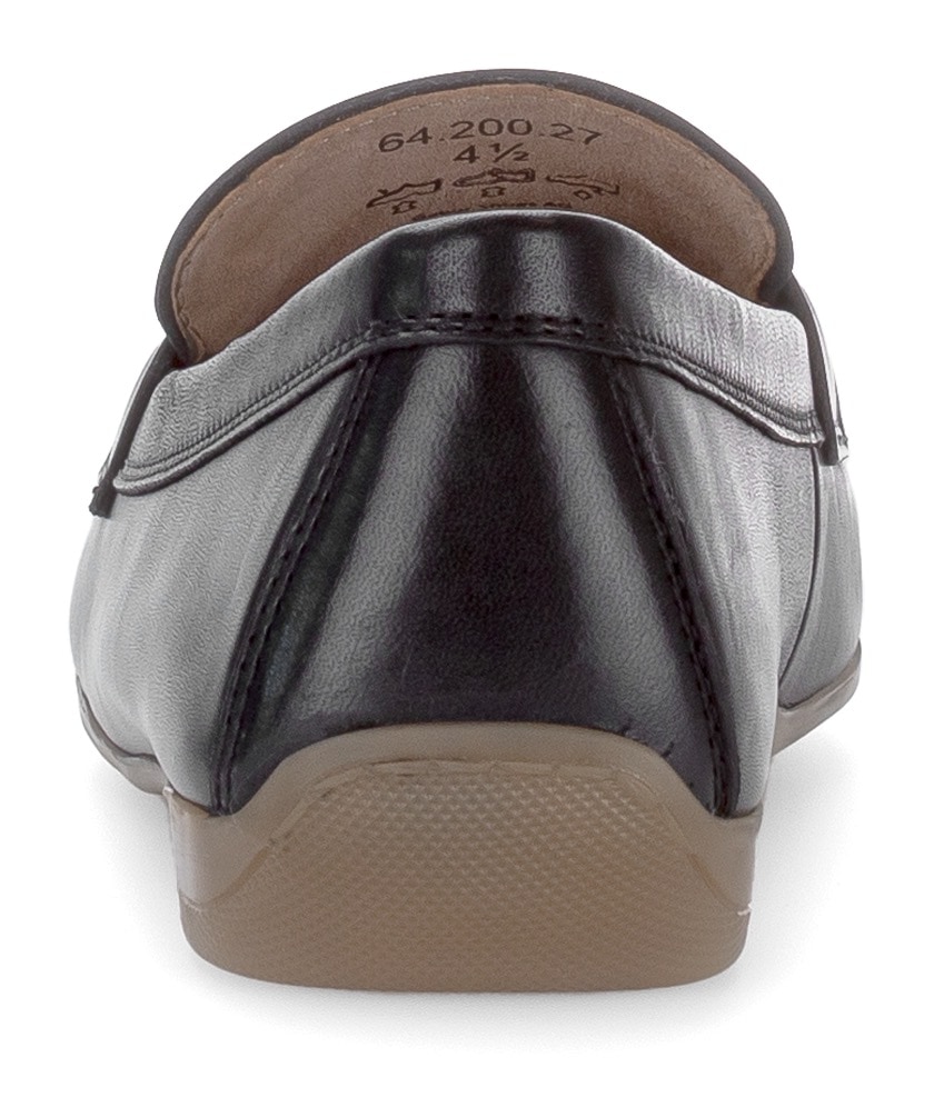 Gabor Mokassin, Halbschuh, Businessschuh, Schlupfeschuh mit Zierriegel