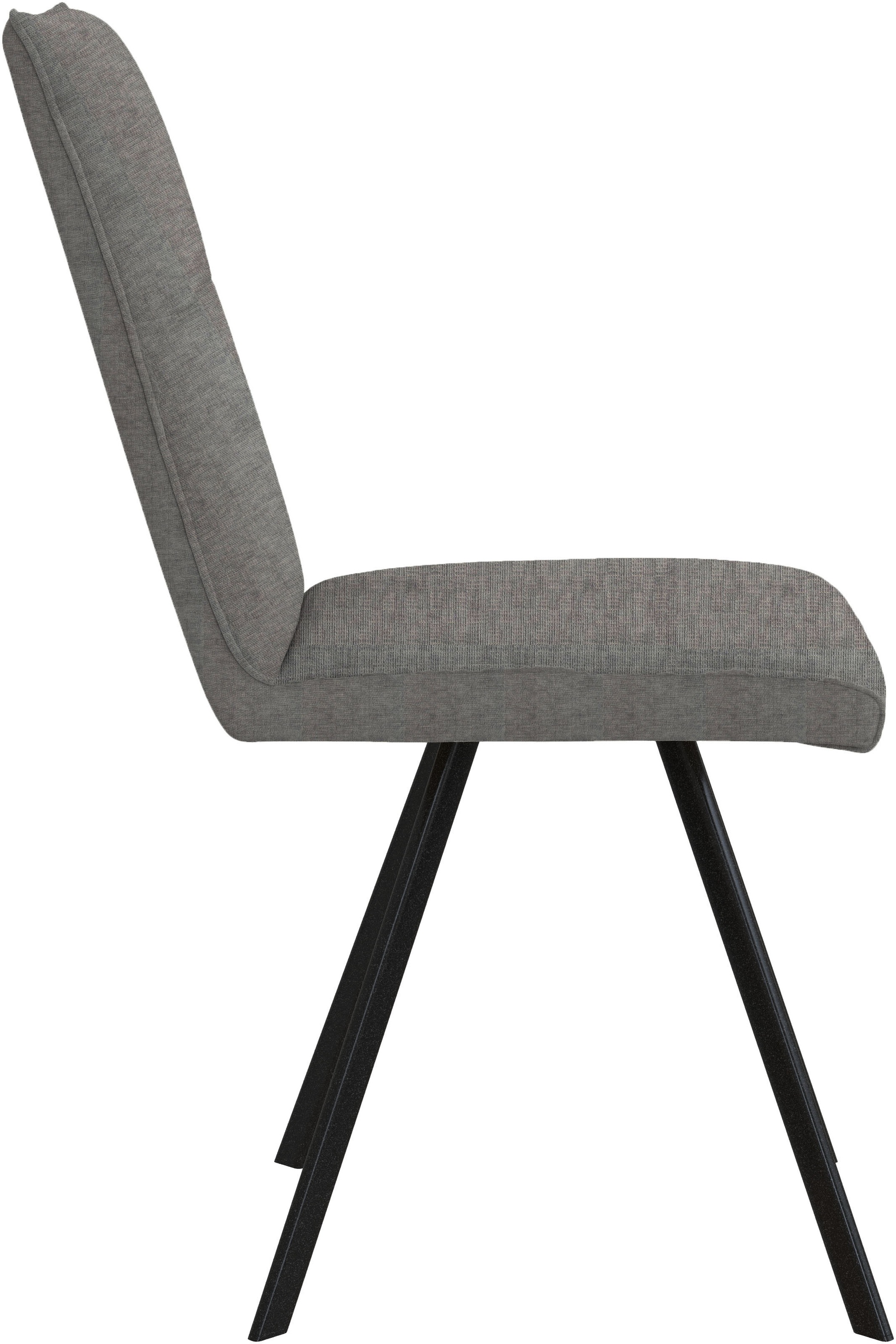 Home affaire 4-Fußstuhl »Sava«, (Set), 2 St., Chenille, Metallgestell