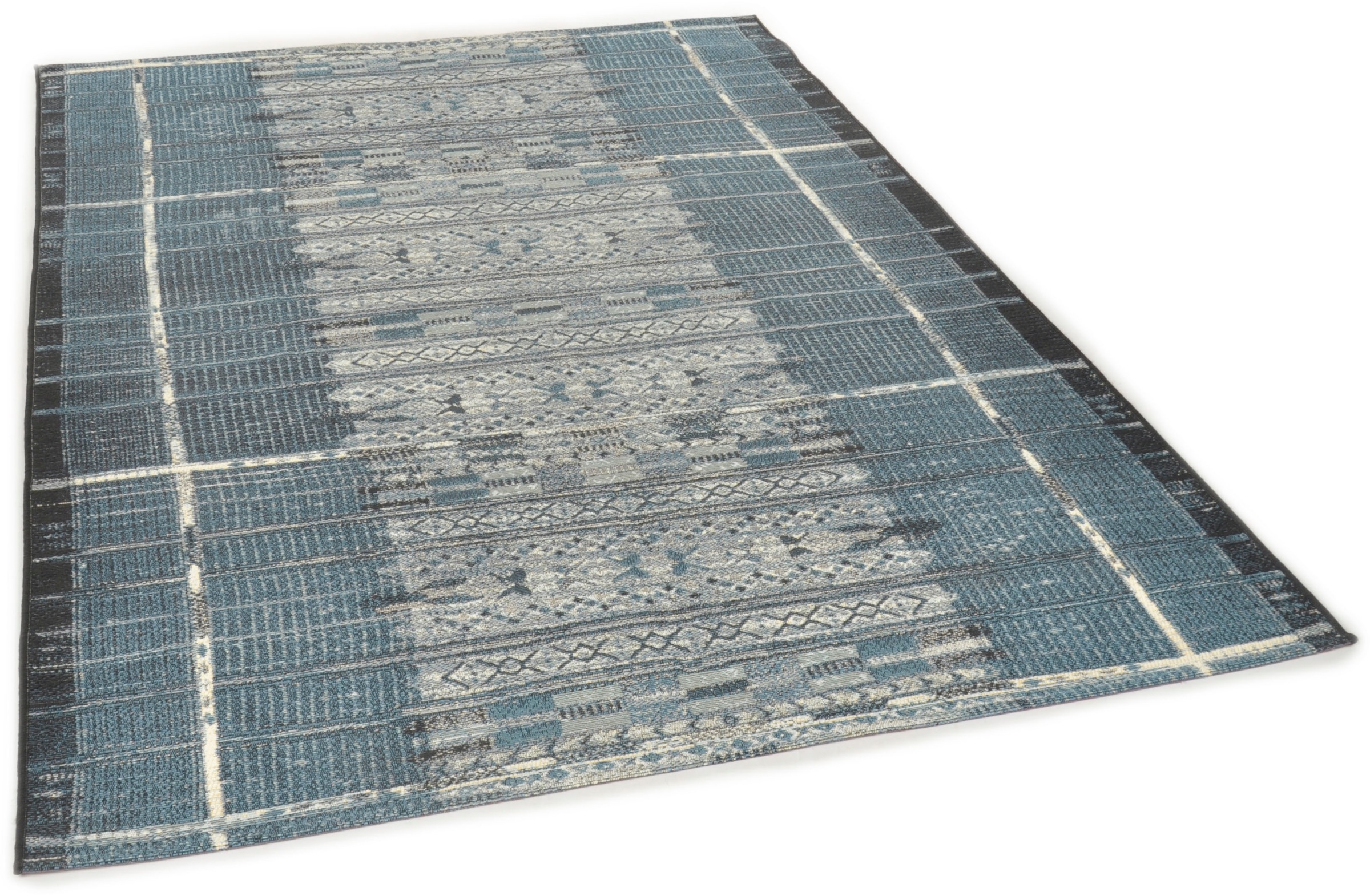 Flachgewebe, 38«, Outdoor »Outdoor-Africa Teppich In- geeignet Ethno Style, Falcone und rechteckig, Gino