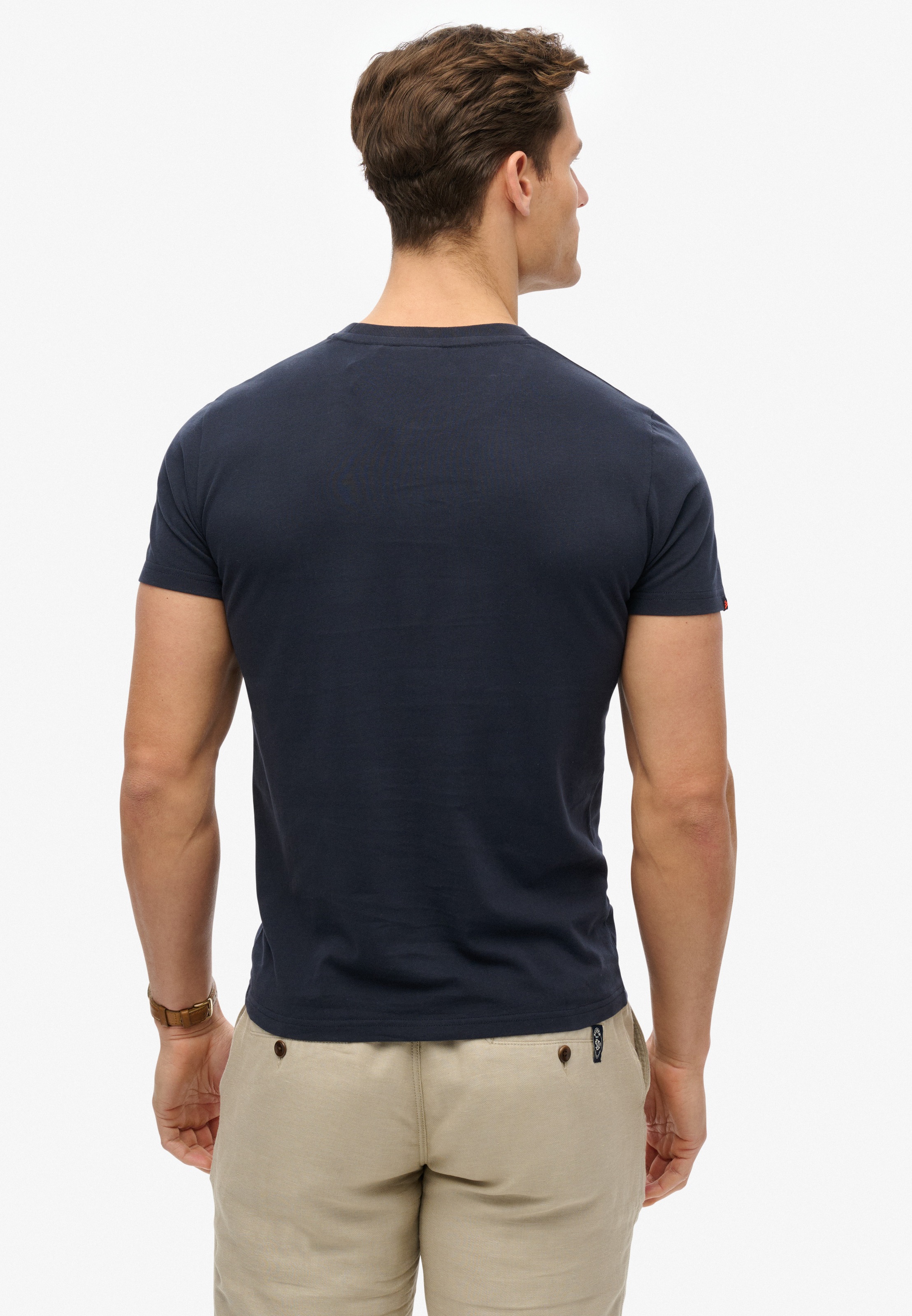 Superdry Rundhalsshirt »ESSENTIAL CONTRAST EMB TEE«