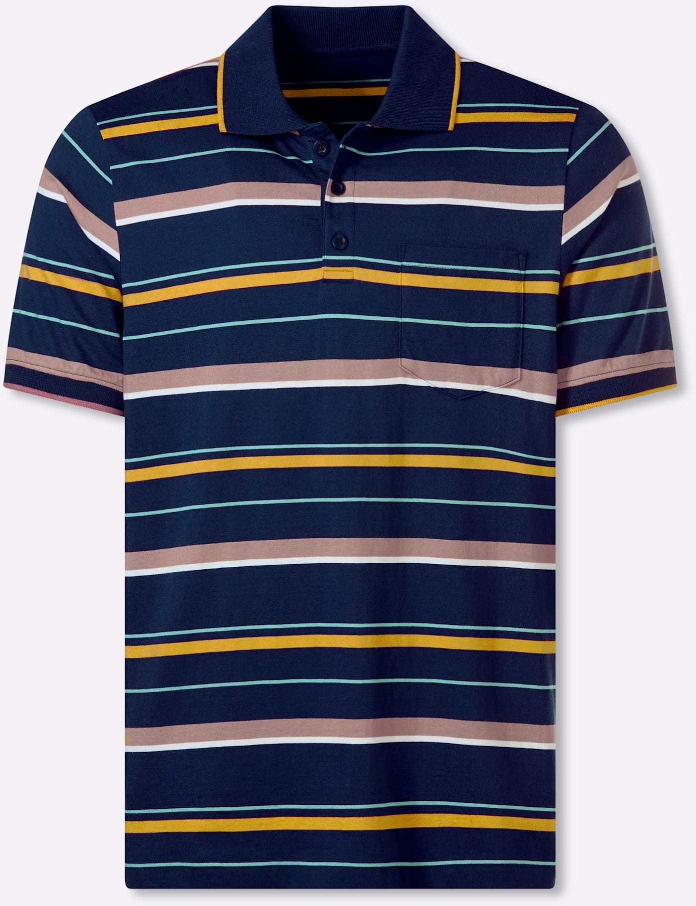 Marco Donati Kurzarmshirt »Kurzarm-Poloshirt« 1 tlg.