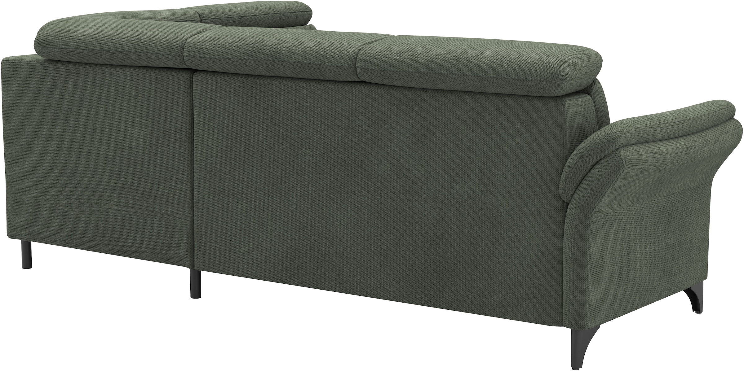 sit&more Ecksofa »Glendale, L-Form« inkl. Kopfteilverstellung, wahlweise mit Vorziehsitz und Bettkasten