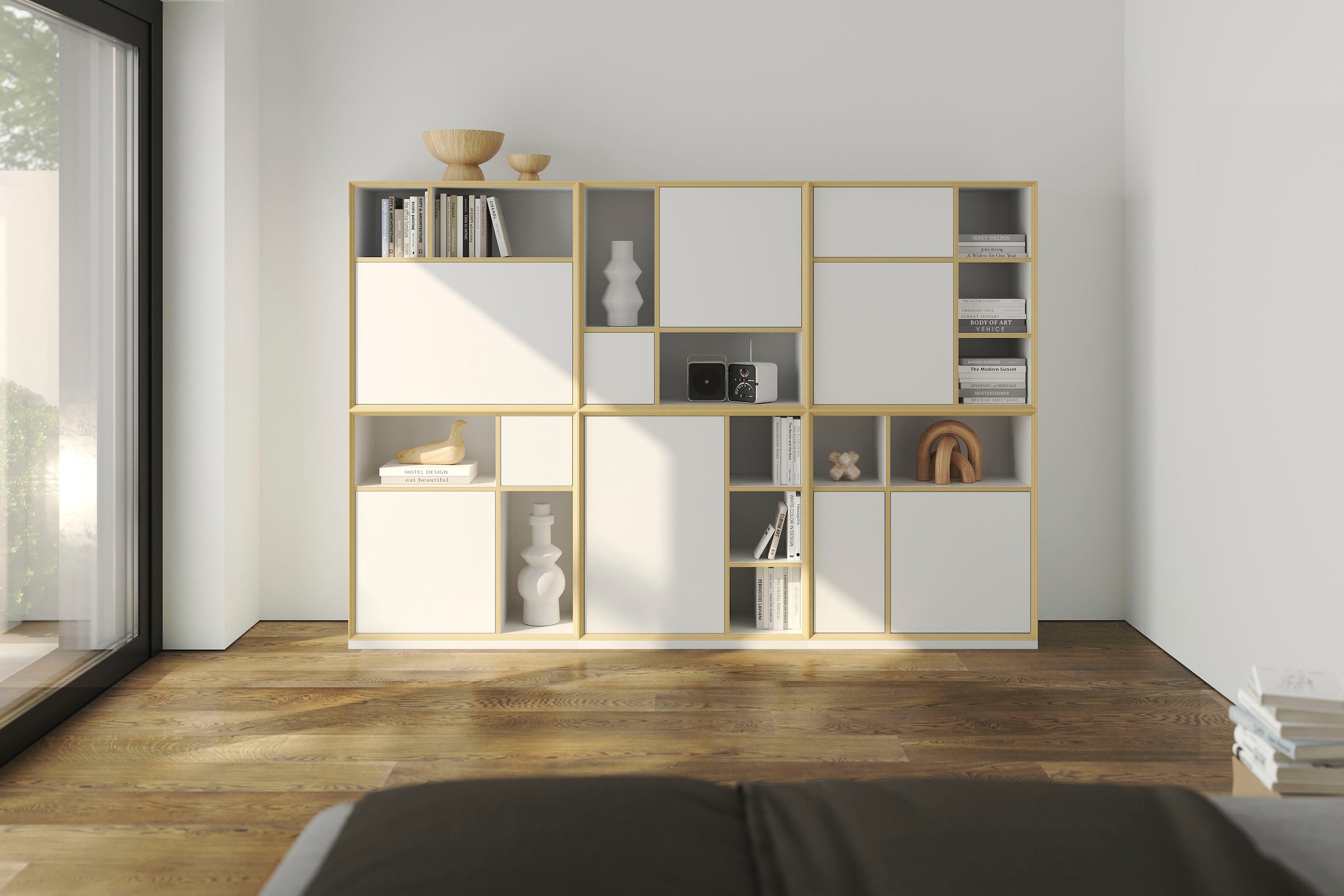 Müller SMALL LIVING Regalelement »VERTIKO PLY FIVE HOME OFFICE«,  Ausgezeichnet mit dem German Design Award 2021 auf Raten kaufen
