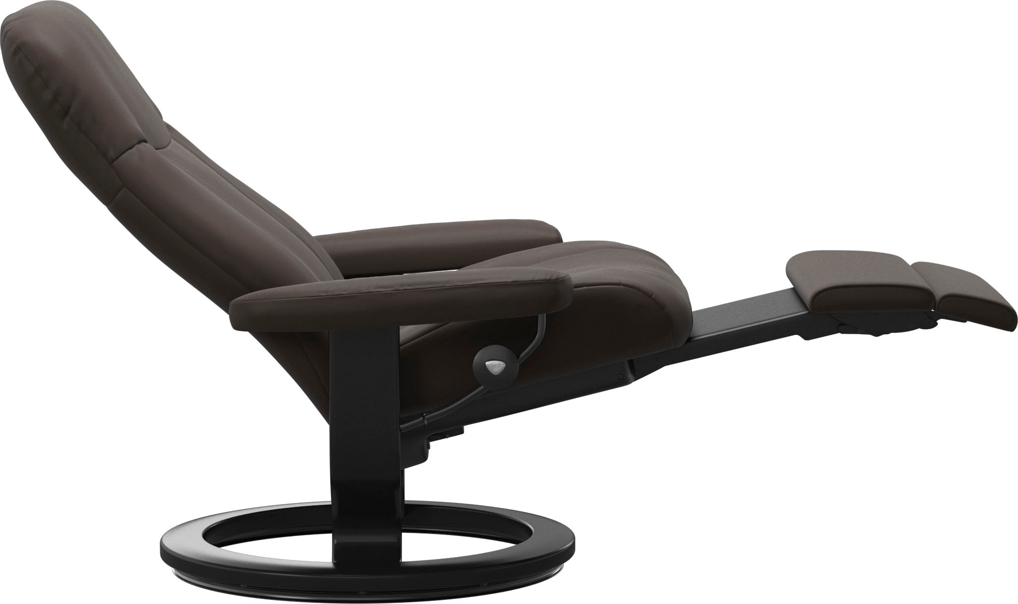Stressless® Relaxsessel »Garda«, verstellbar, optional 2-motorisch, Größe M & L, Gestell Schwarz