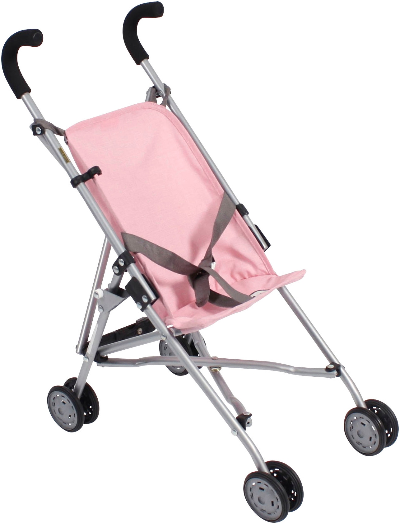 Puppenbuggy »Roma, Melange rosa«