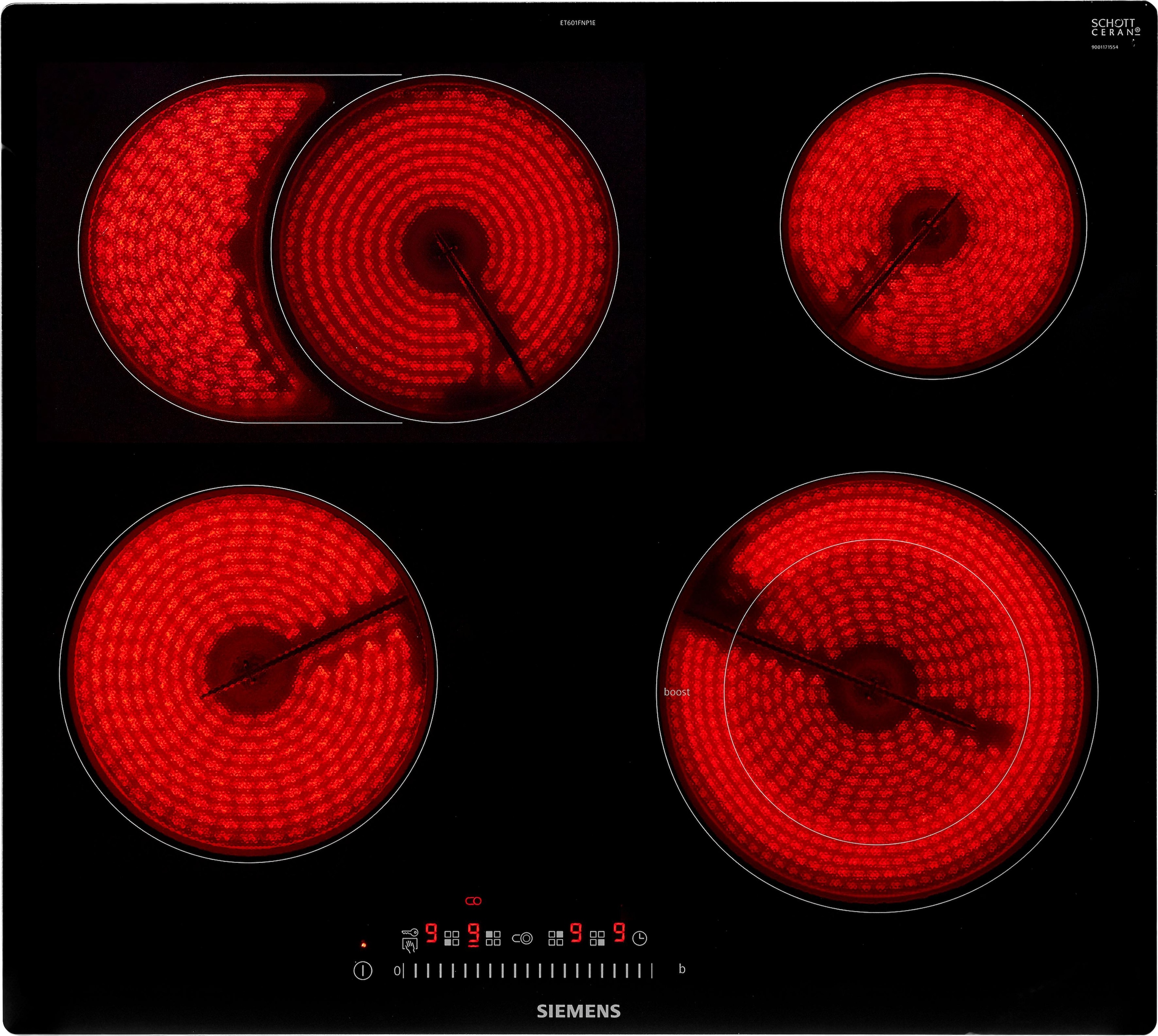 SIEMENS Elektro-Kochfeld von SCHOTT CERAN® »ET601FNP1E«