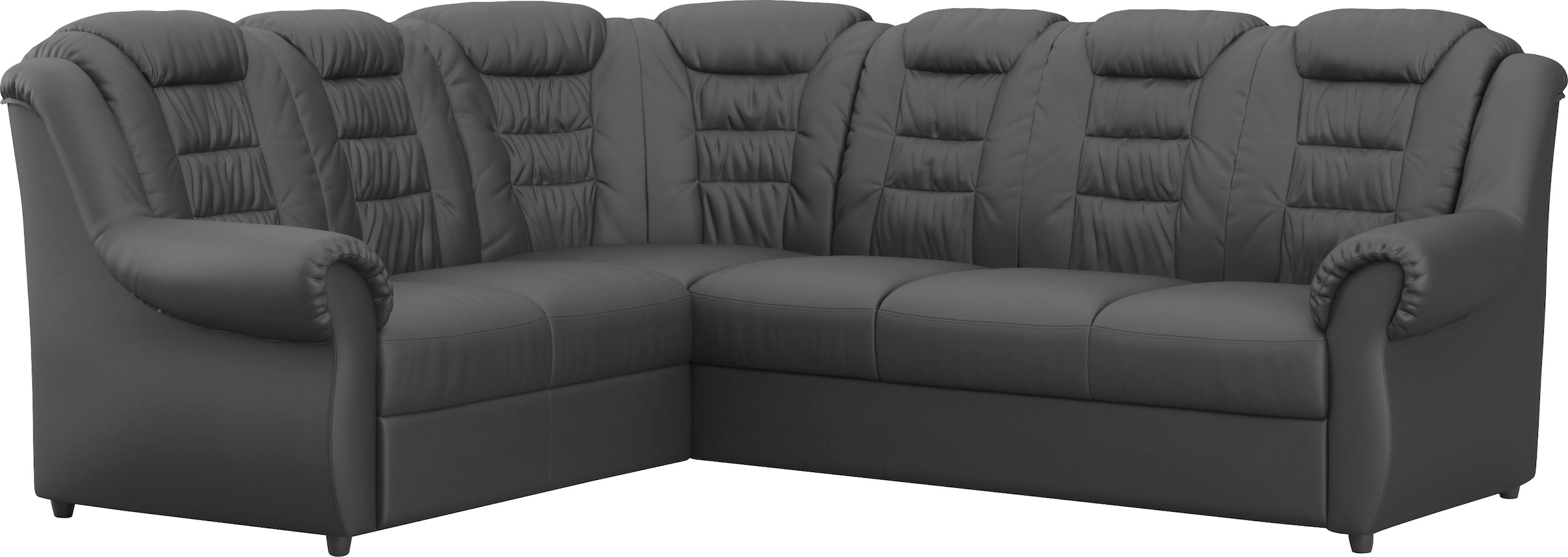 Home affaire Ecksofa »Boston L-Form«, mit hoher Rückenlehne, optional mit Bettfunktion und Stauraum