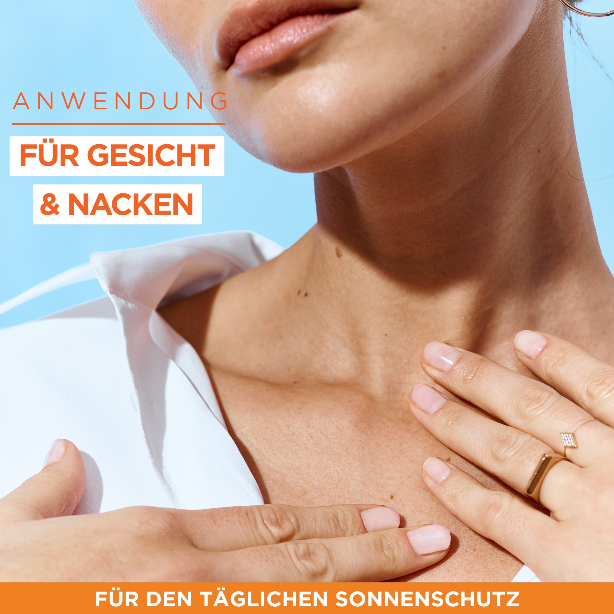 GARNIER Sonnenschutzfluid »Garnier Sonnenschutzfluid Vitamin C LSF 50+«, mit Vitamin C