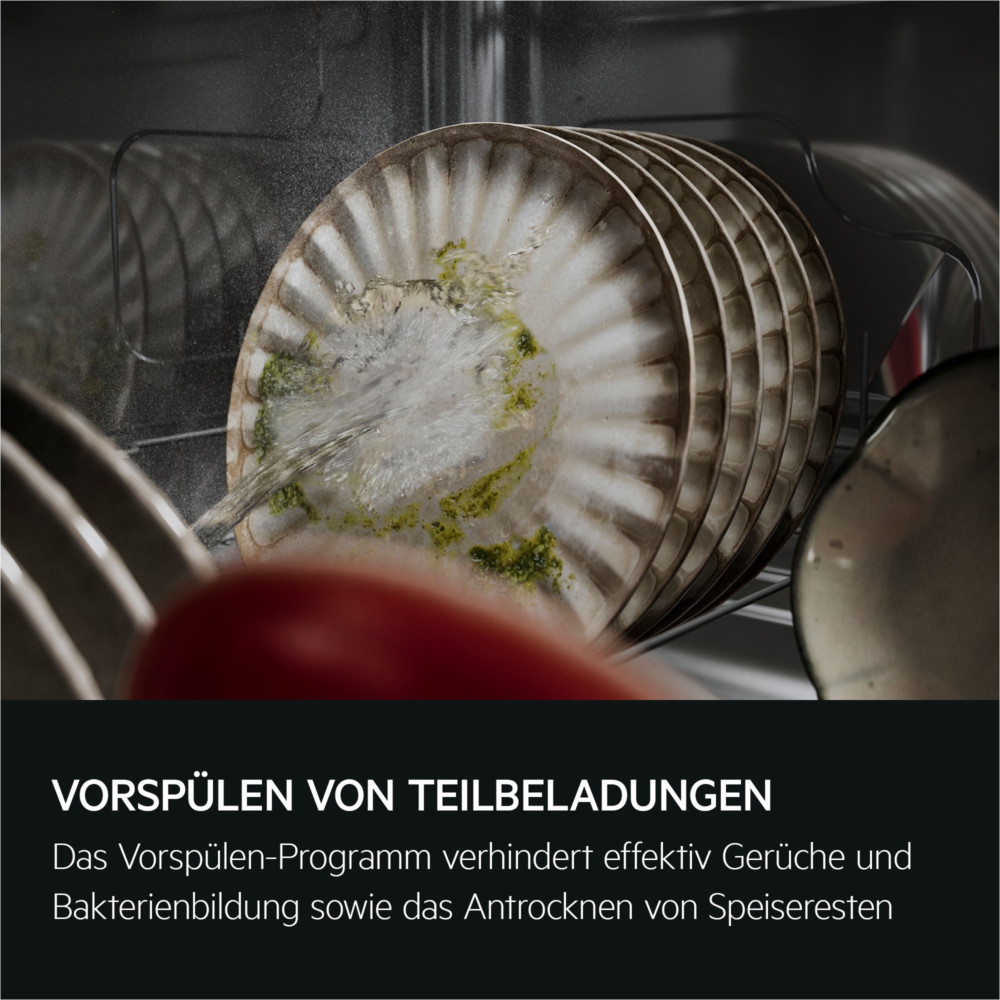 AEG Unterbaugeschirrspüler 9000 »GU9200X2SCM« Leise Spülmaschine 38 dB kraftvoll gegen Eingebranntes EEK A-10%