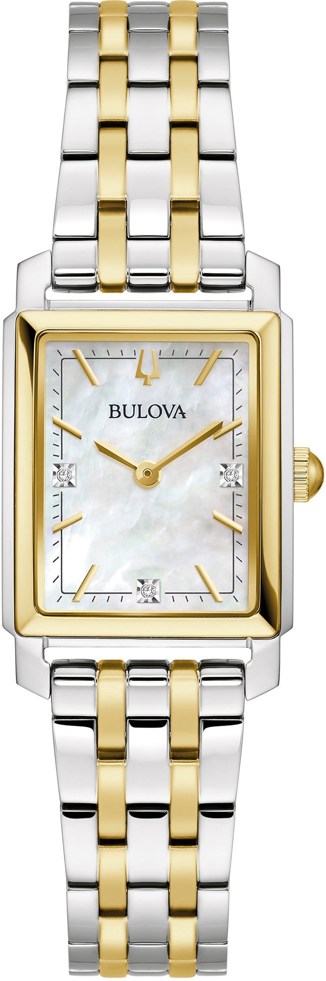 Bulova Quarzuhr »98P220«, Armbanduhr, Damenuhr