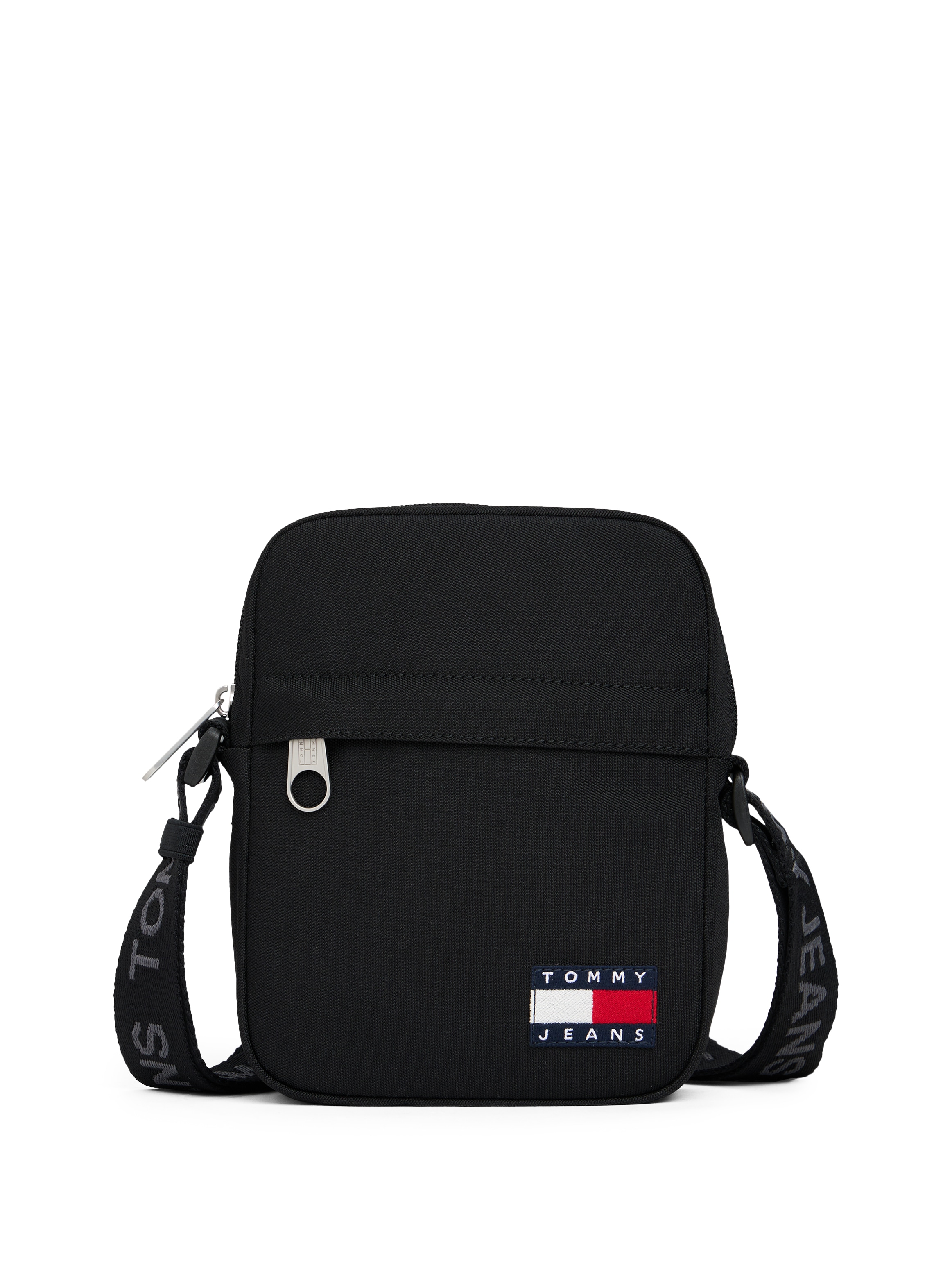 Tommy Jeans Umhängetasche »TJM ESS DAILY REPORTER« , Men Schultertasche, Freizeitasche mit Tommy Jeans Flaggen-Aufnäher