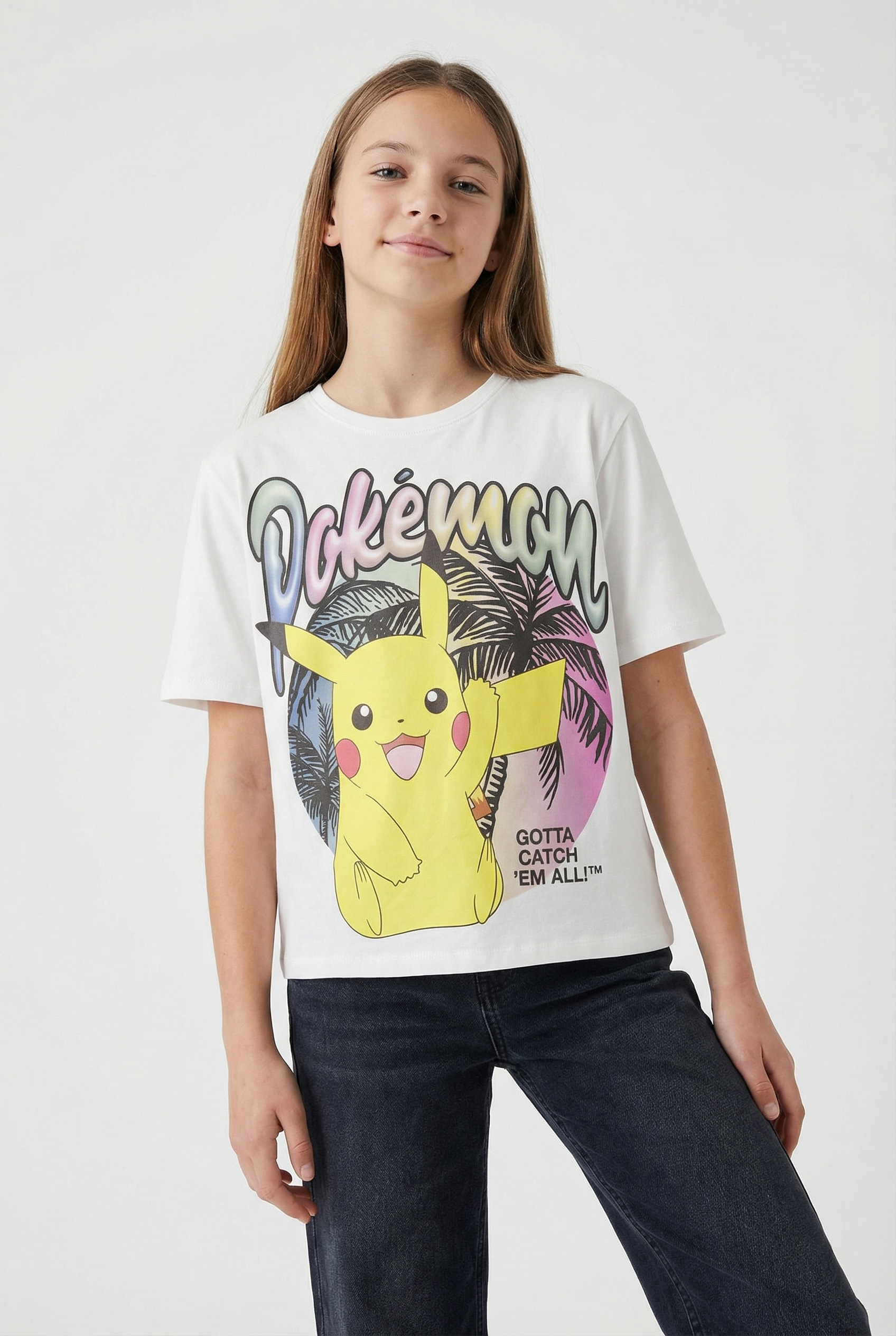 Name It T-Shirt »NKFMUBA POKEMON SS NREG TOP BOX NOOS SKY« Baumwollmischung, Pokémon Print