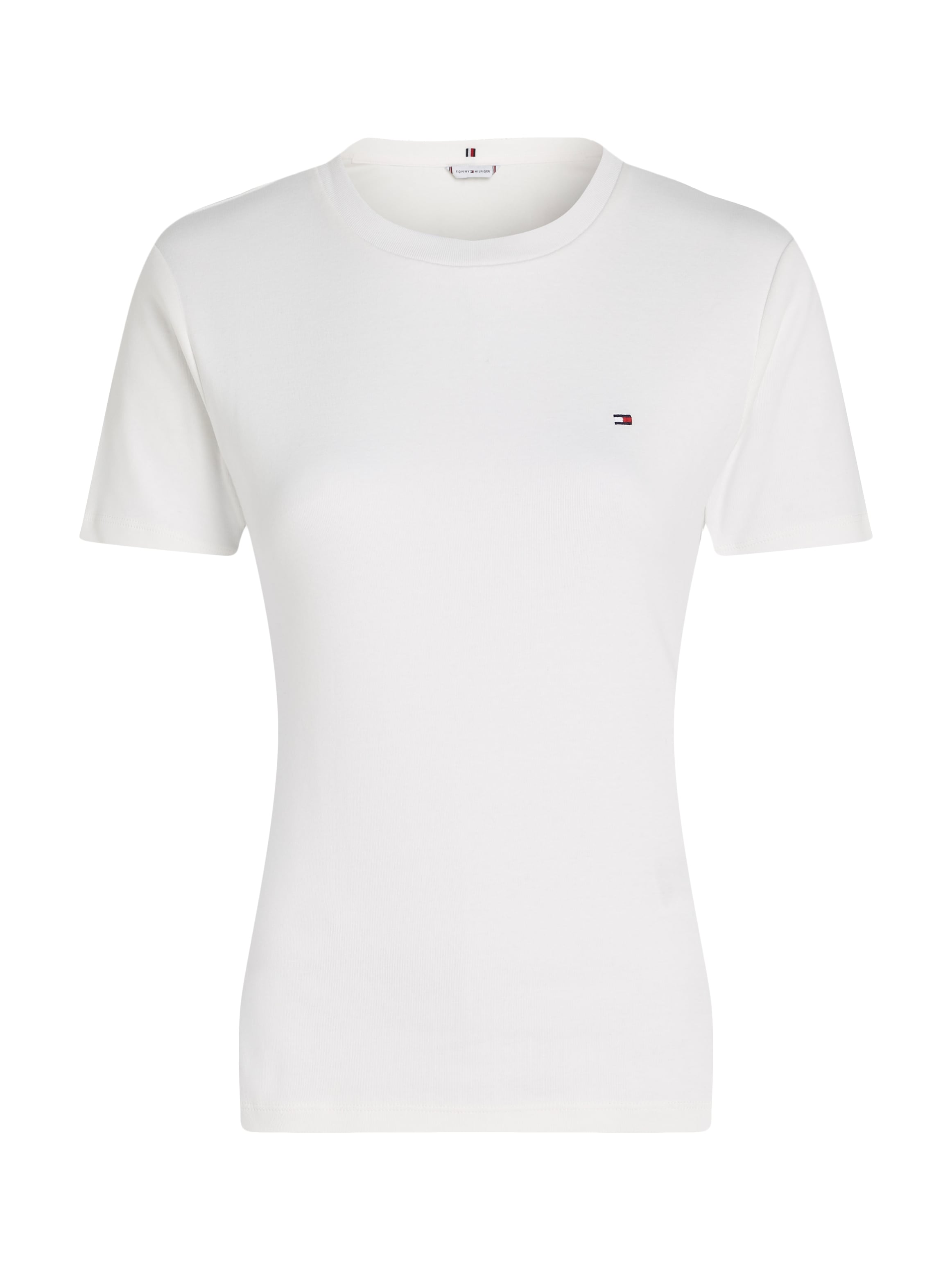 Tommy Hilfiger T-Shirt »SLIM CODY C-NK SS«, mit Logostickerei