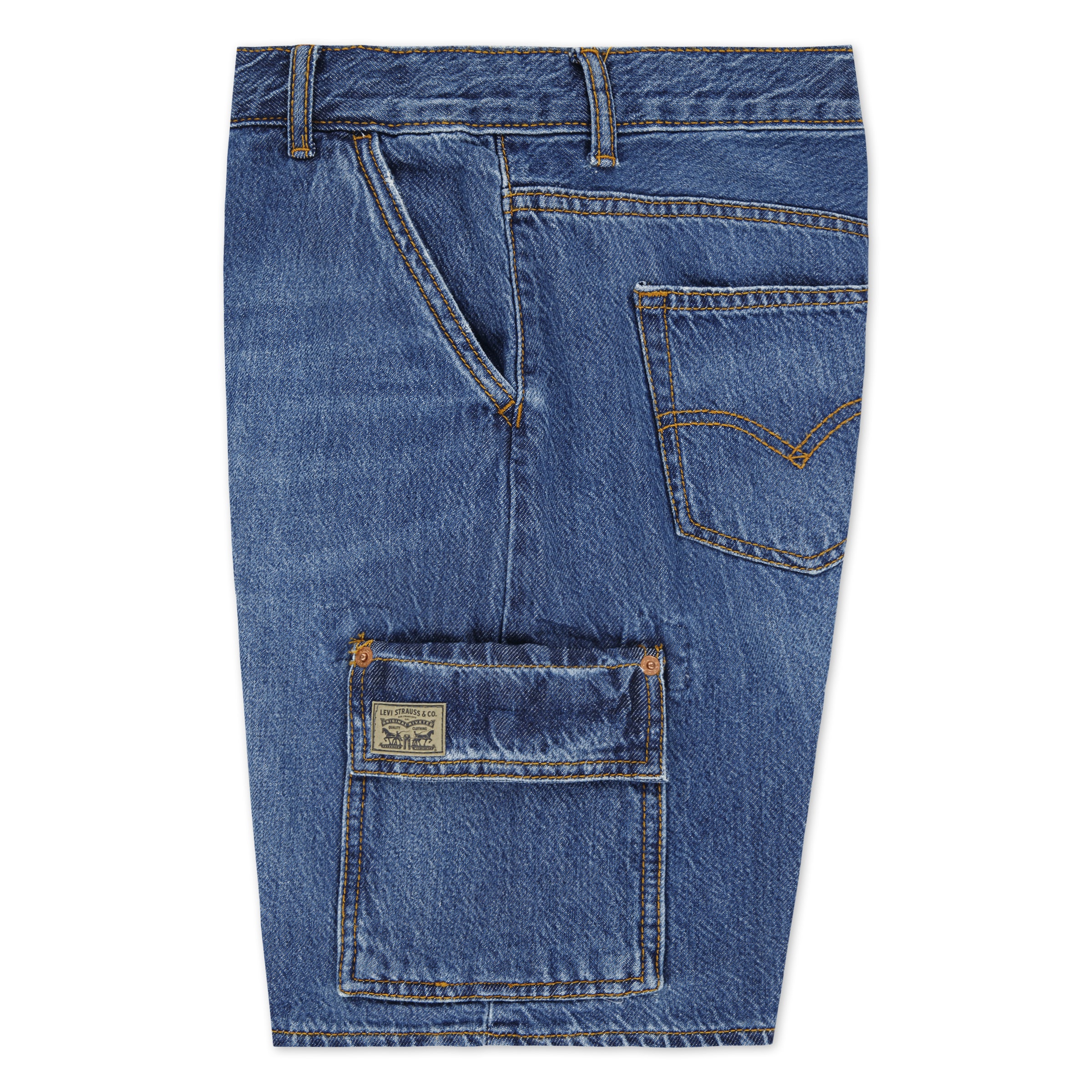 Levi's® Kids Cargoshorts »DENIM CARGO SHORTS«  mit Cargo Taschen