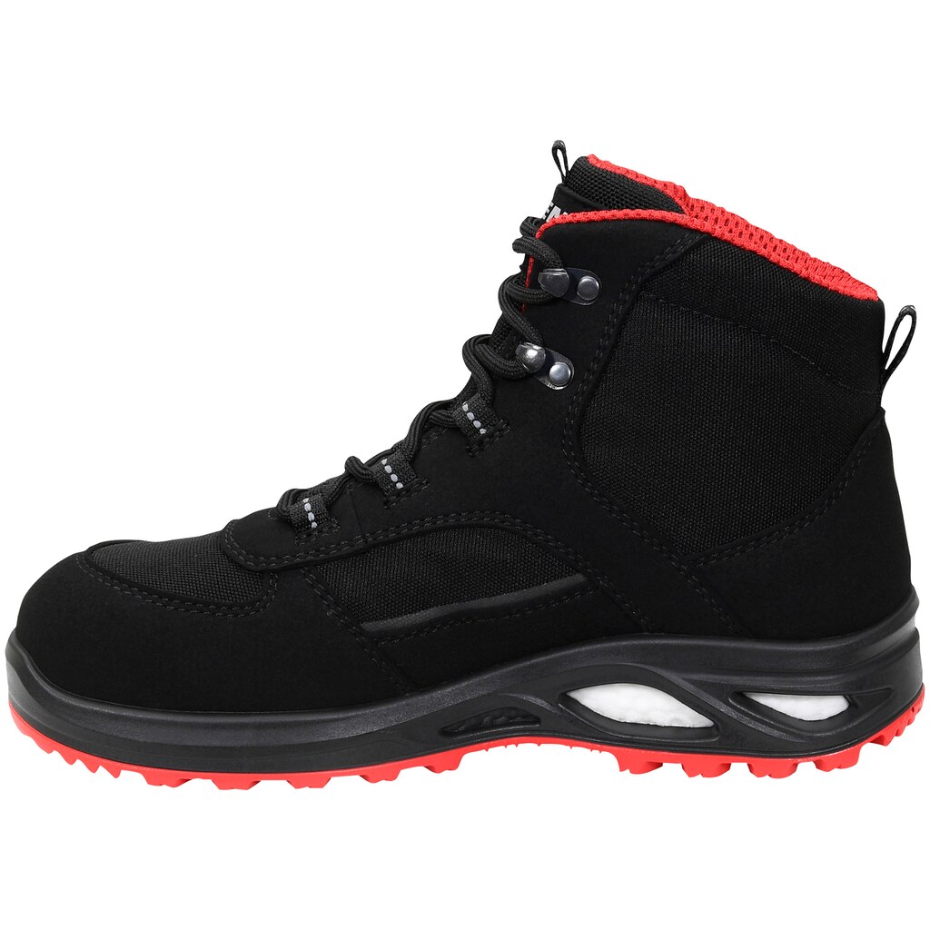 Elten Sicherheitsstiefel »HANNAH XXTL black-red Mid ESD S3«